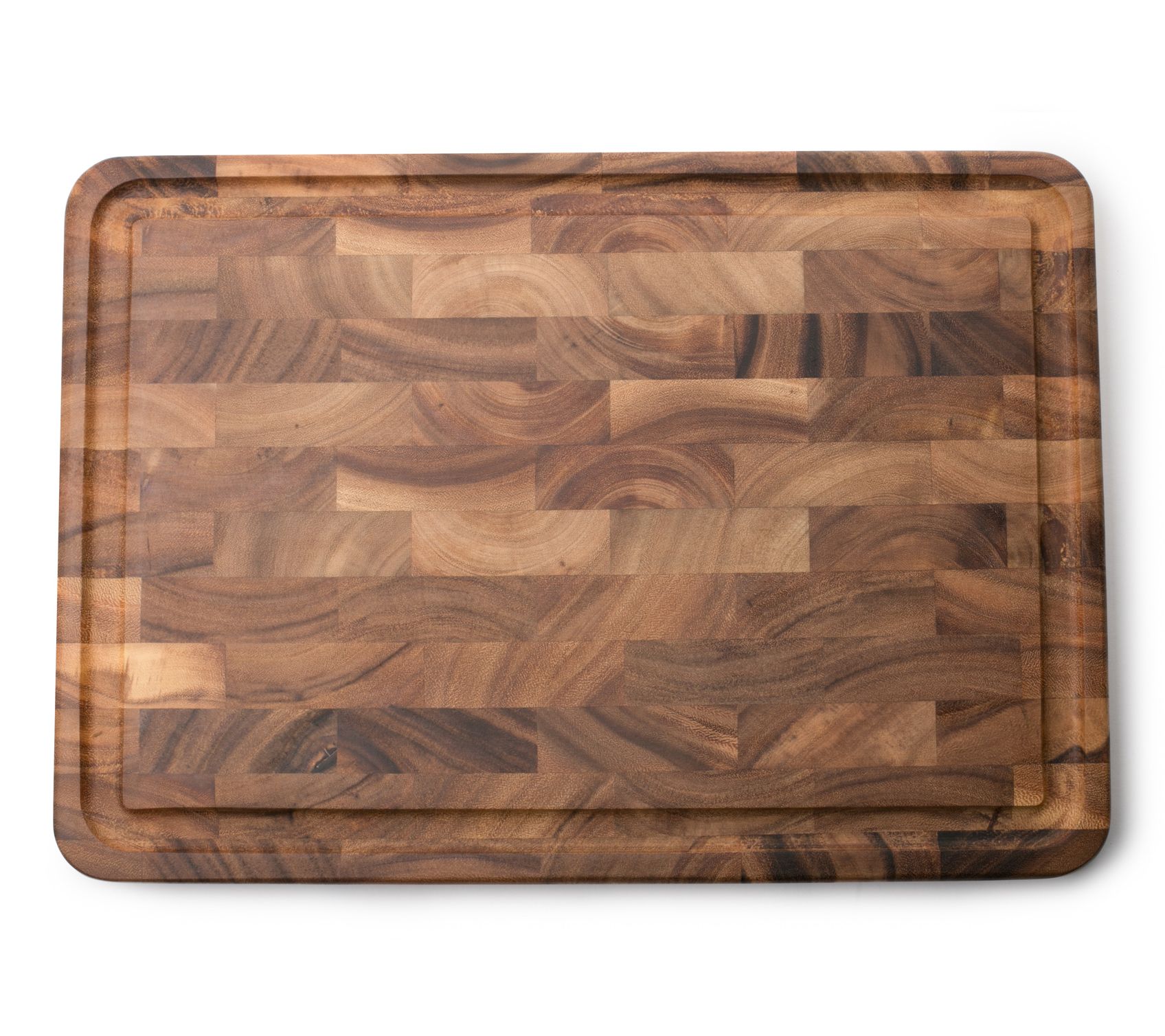 Ironwood Gourmet Large End Grain Acacia Wood Cuting Board