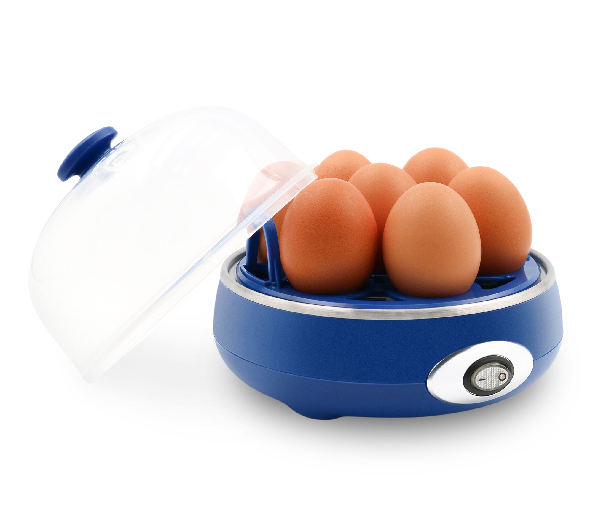 Elite Cuisine Automatic Egg Cooker, 7 Eggs, Classic