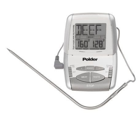 Polder Deluxe Oven Thermometer Stainless Steel