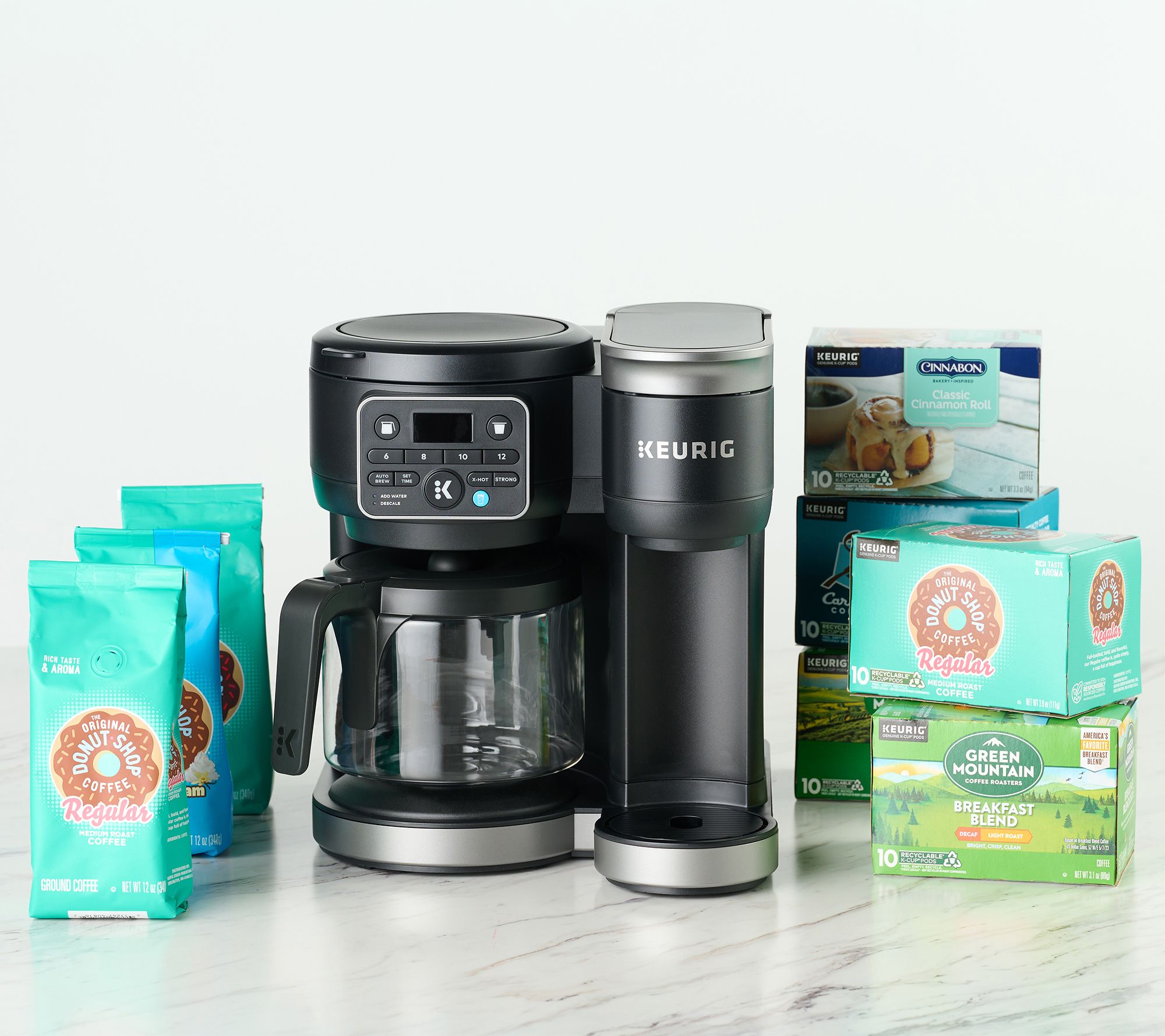Keurig K-Duo Gen 2 Hot/Iced Single-Serve & Carafe Coffee Maker