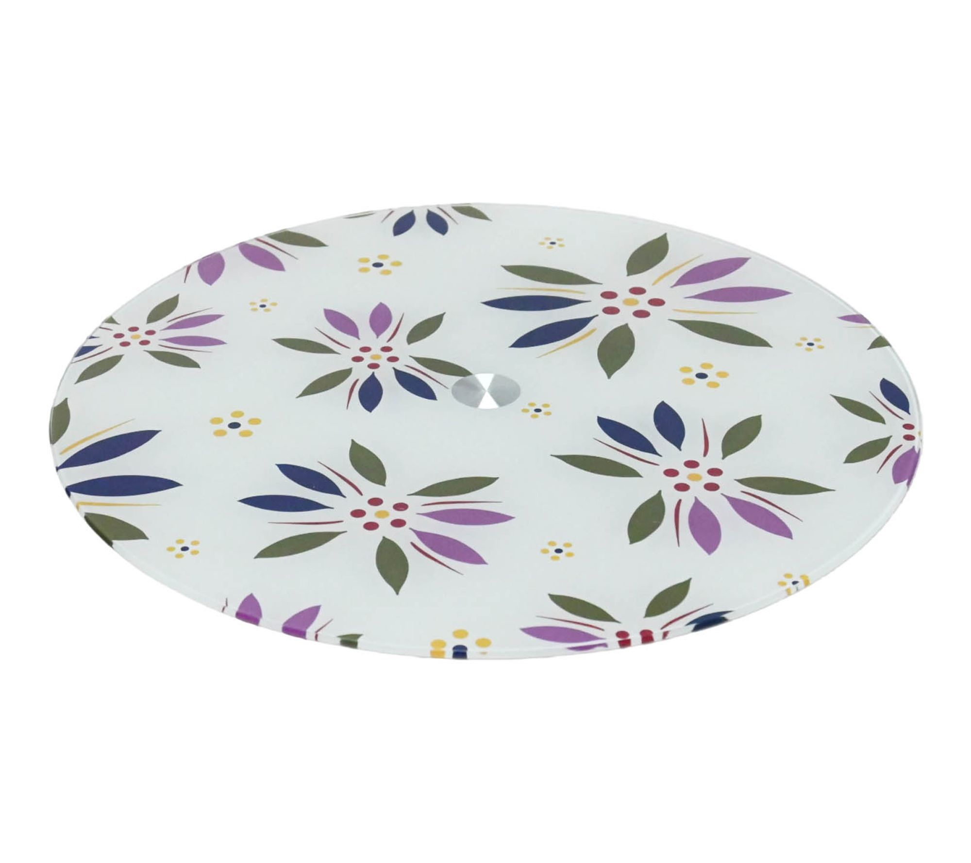  Temp-tations 14" Glass Lazy Susan