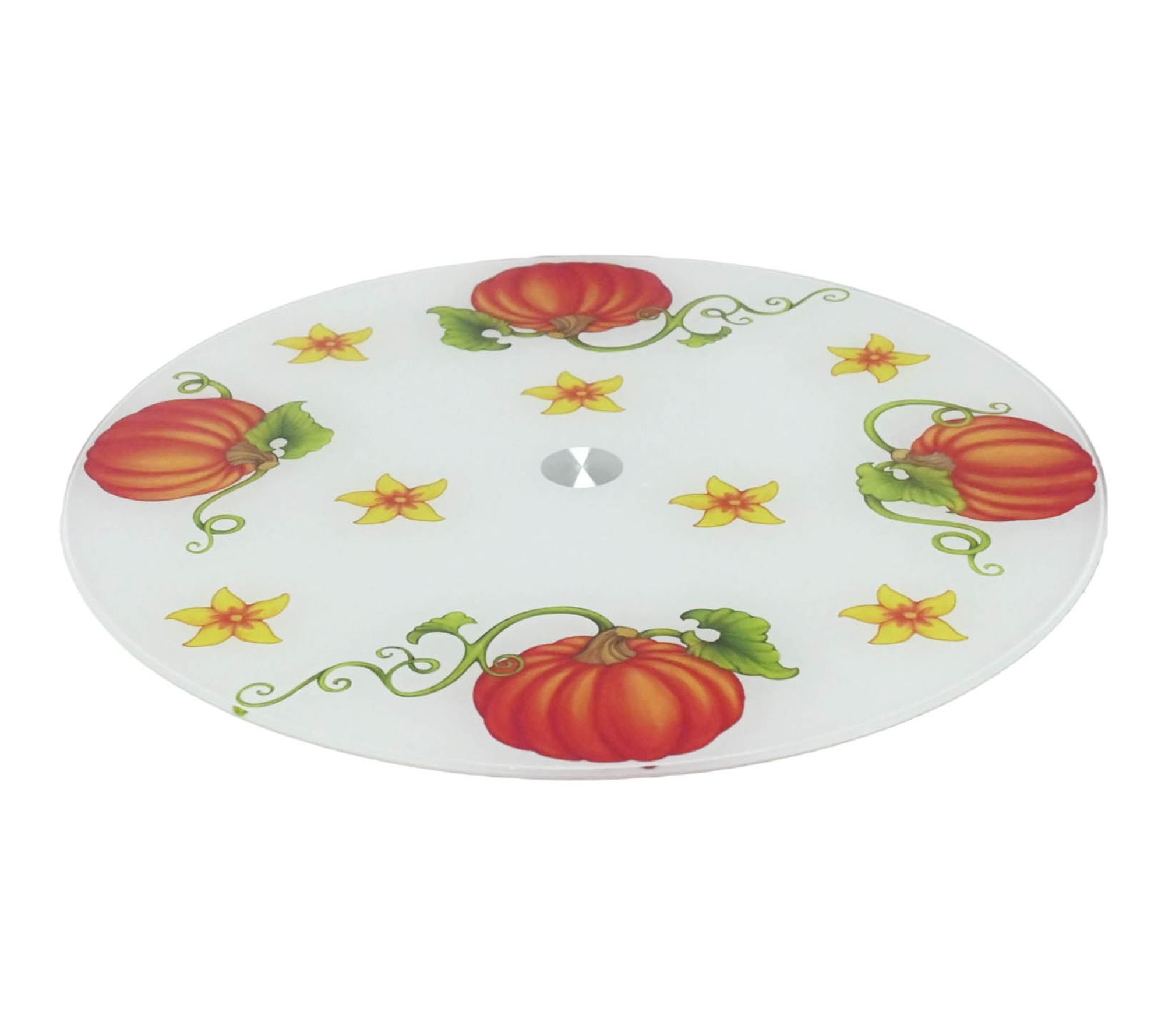 Temp-tations 14" Glass Lazy Susan