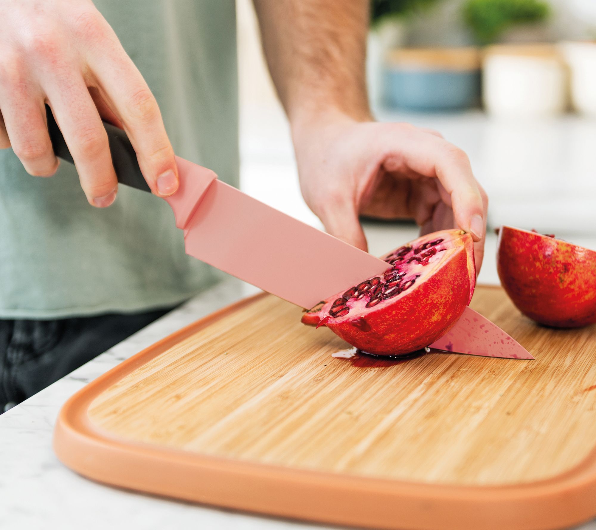 BergHOFF Leo 3-Piece Cutting Board and Knife Set