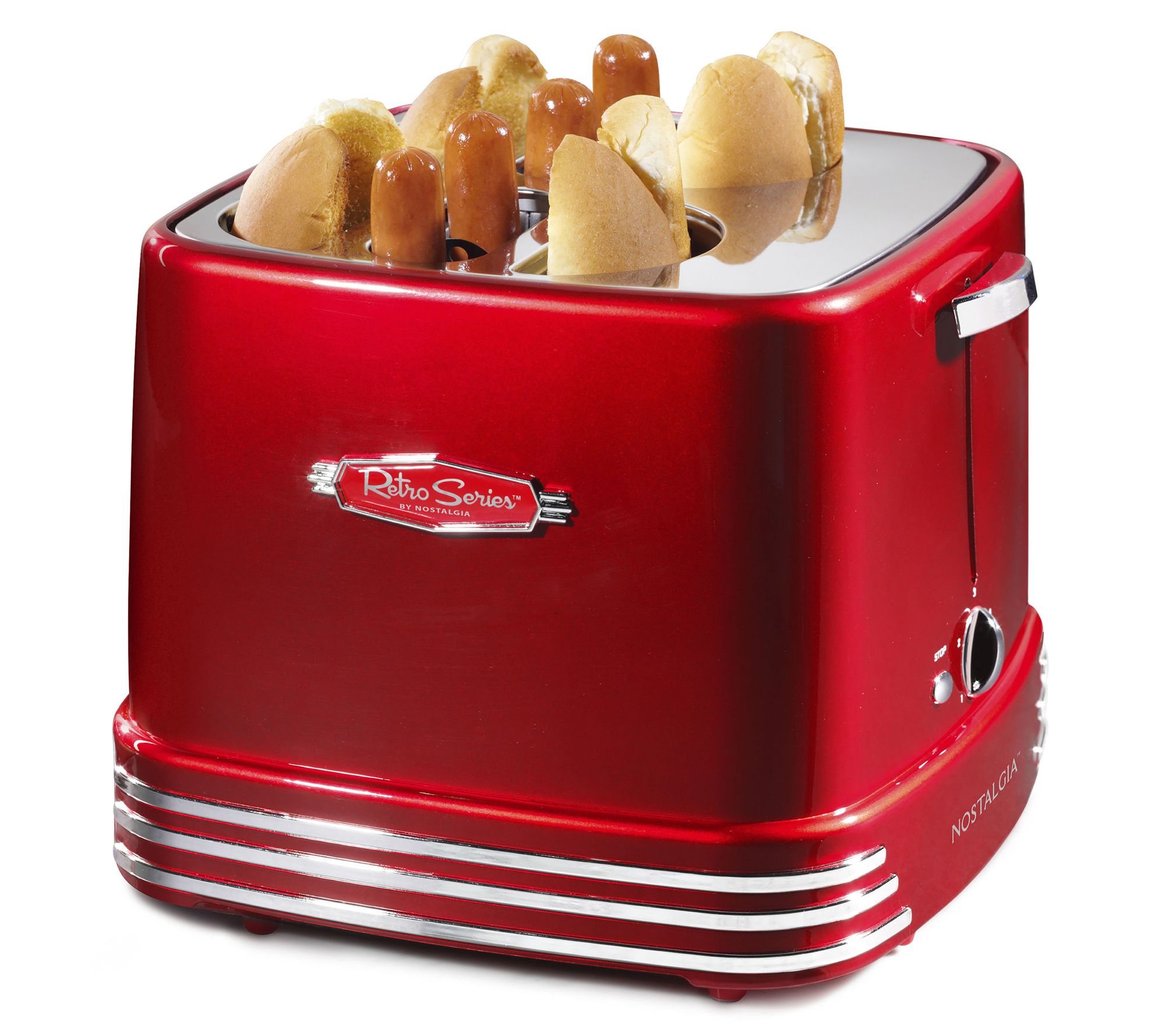 Nostalgia 4 Hot Dogs & Buns Pop-Up Toaster