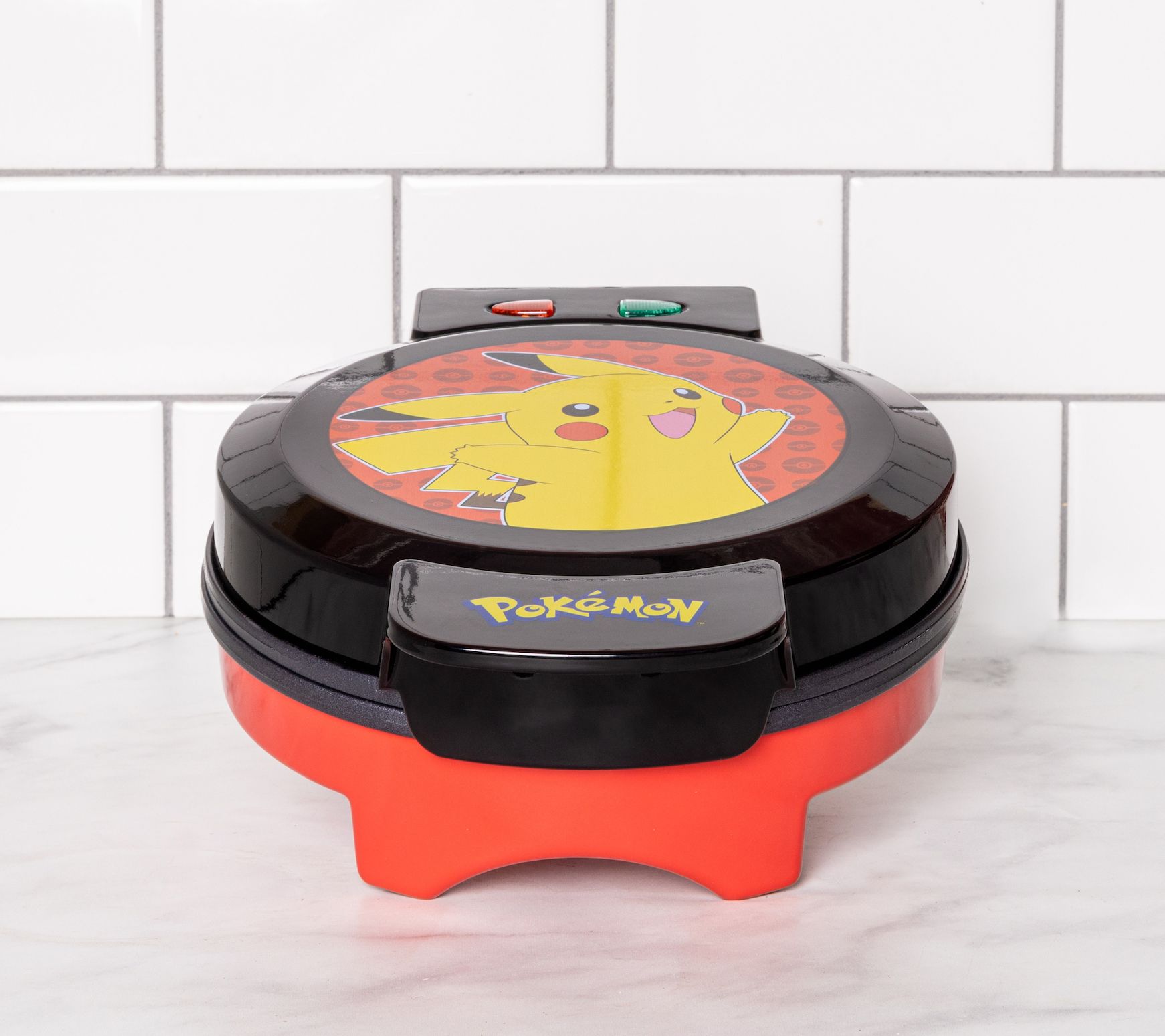 Uncanny Brands Pokemon Pikachu Waffle Maker