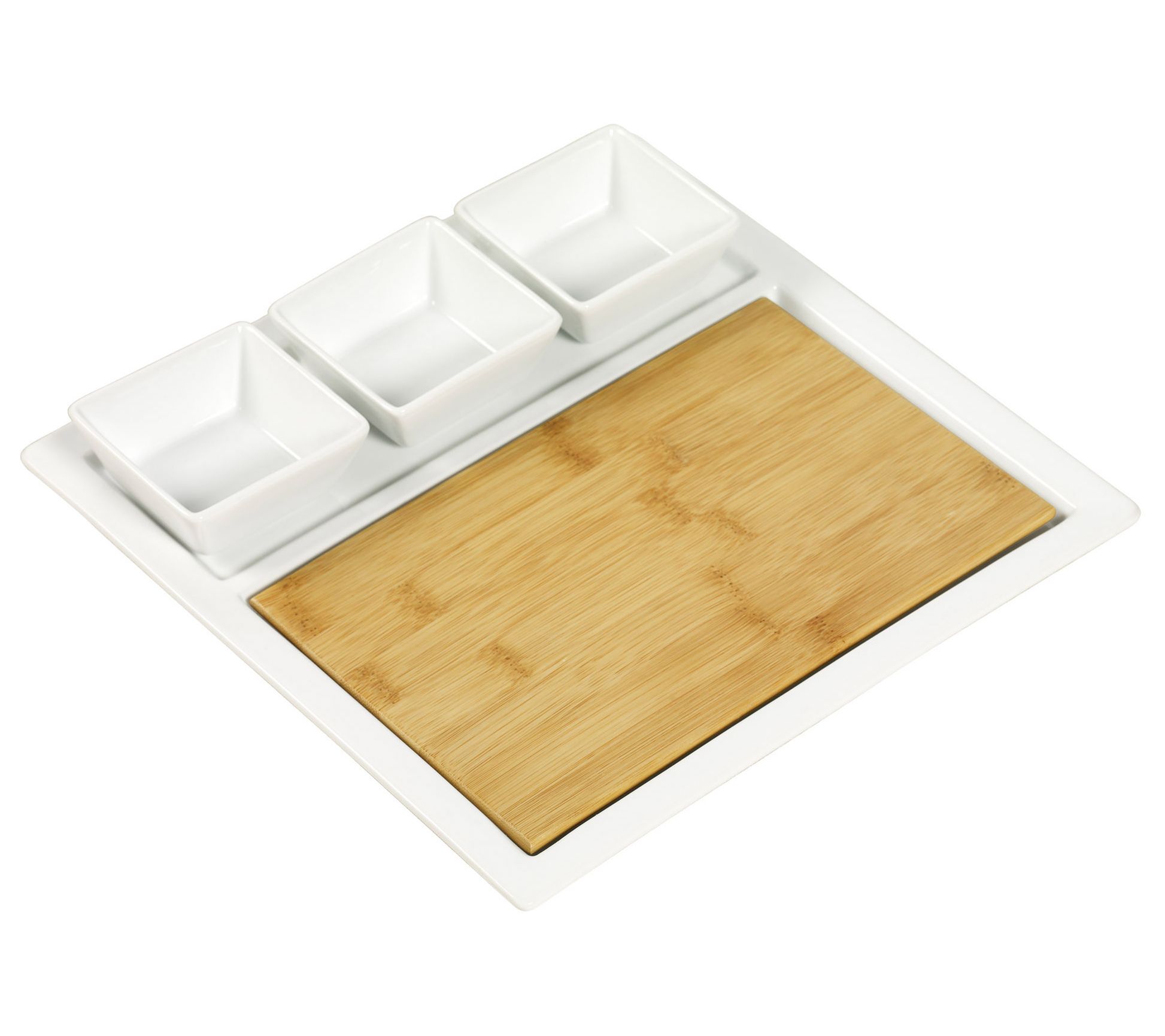 Denmark 5piece White Serving Set