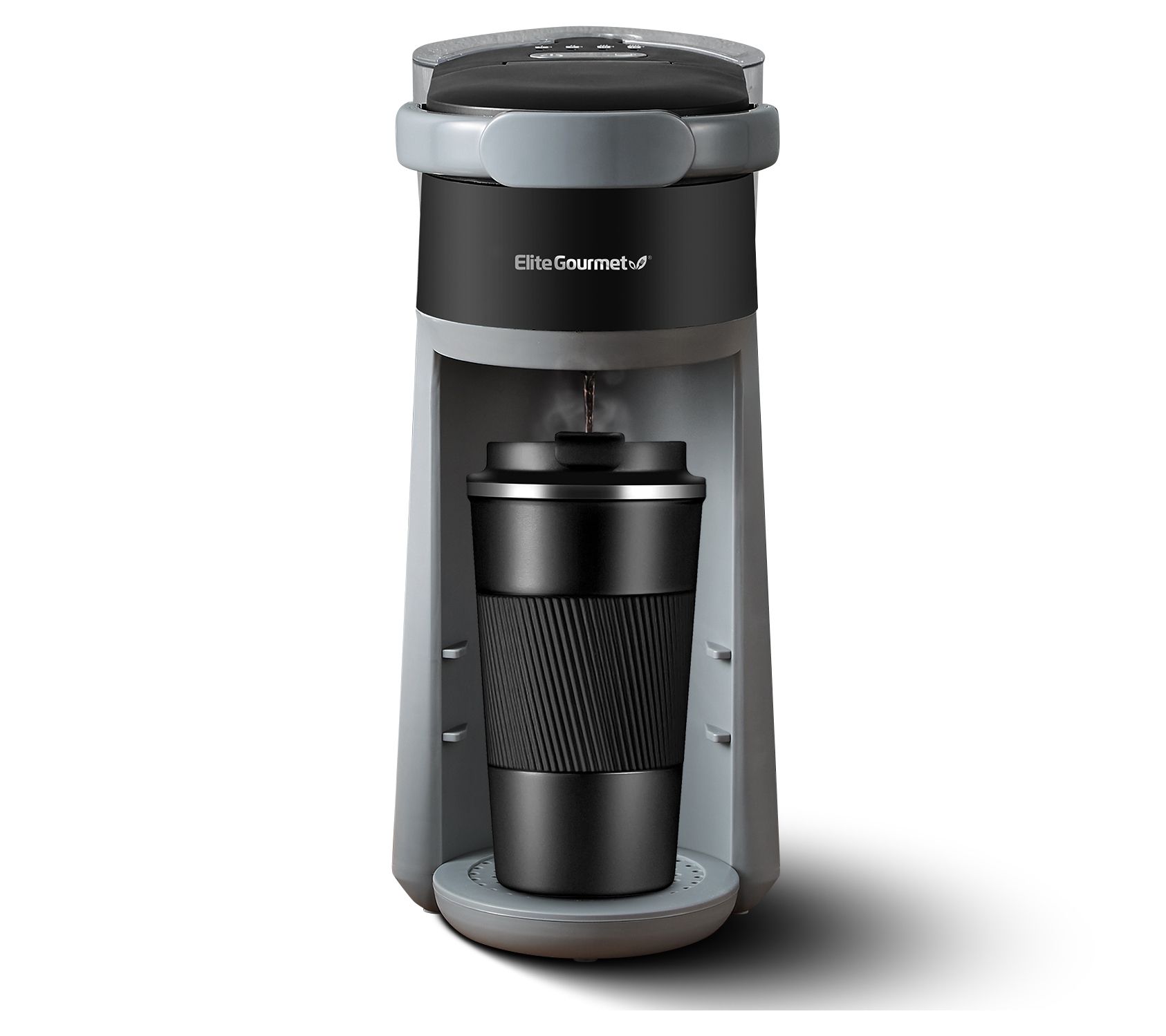 Elite Gourmet Rapid Brew Technology 2in1 Capsule Coffee Maker