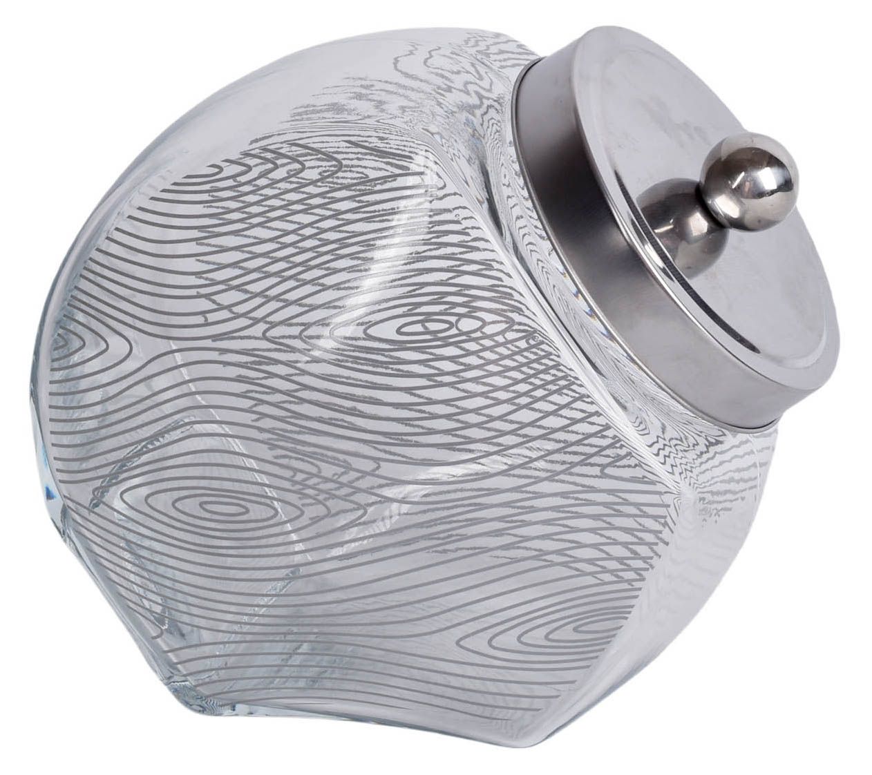 "As Is" Temp-tations Seasonal 64oz GlassCountertop Jar w/ Lid