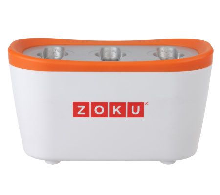 Zoku Quick Pop Maker with 3 Drip Free Pour Cups - QVC.com