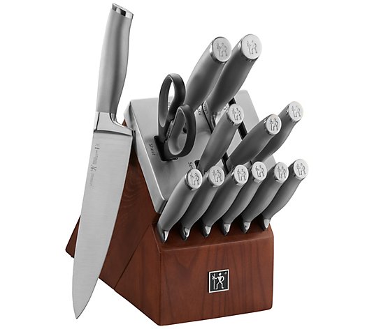 J.A. Henckels Modernist 14-pc Self-Sharpening Knife Block Set