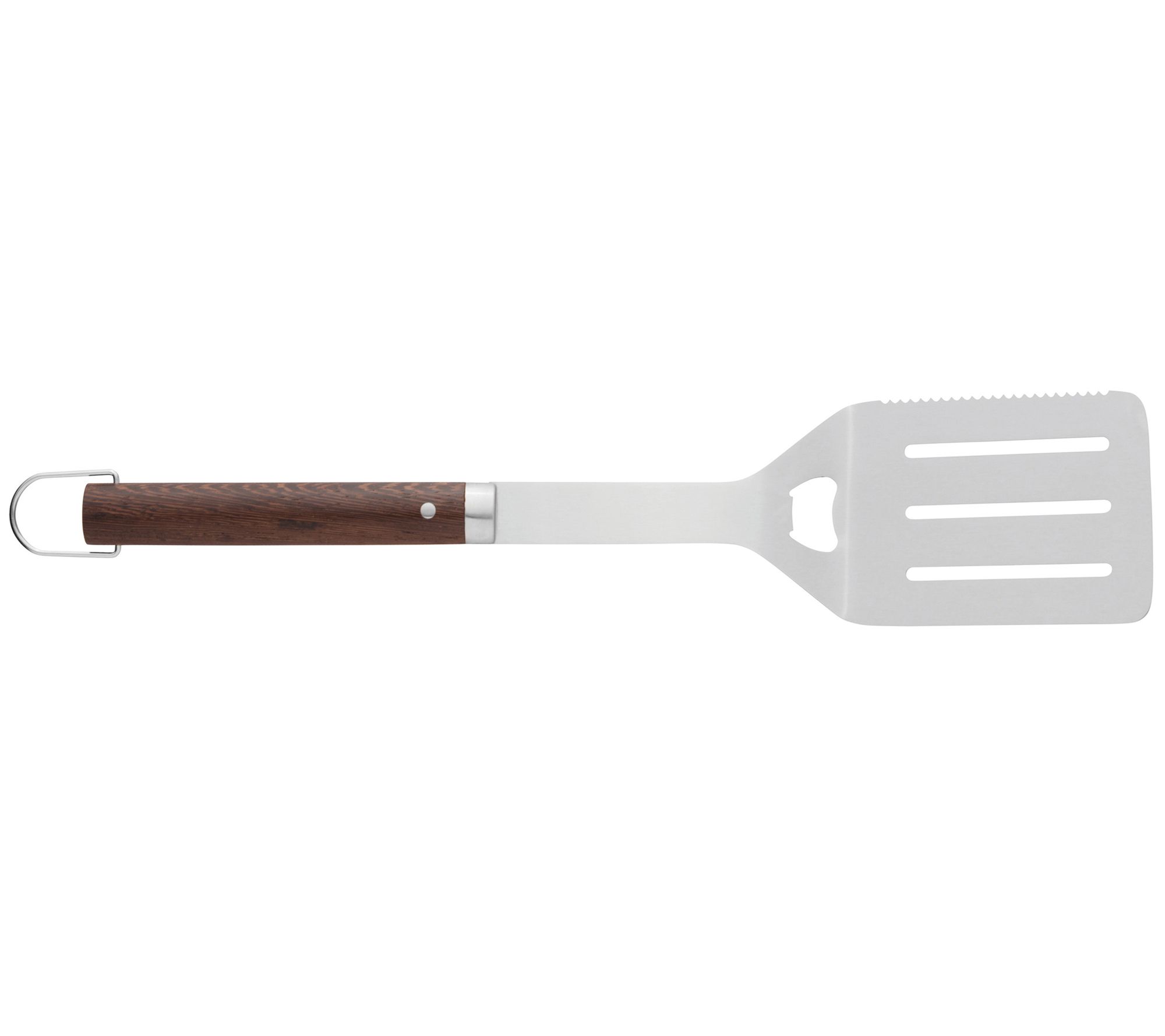 Fire & Flavor Wood Handle Spatula w/Beer Opener