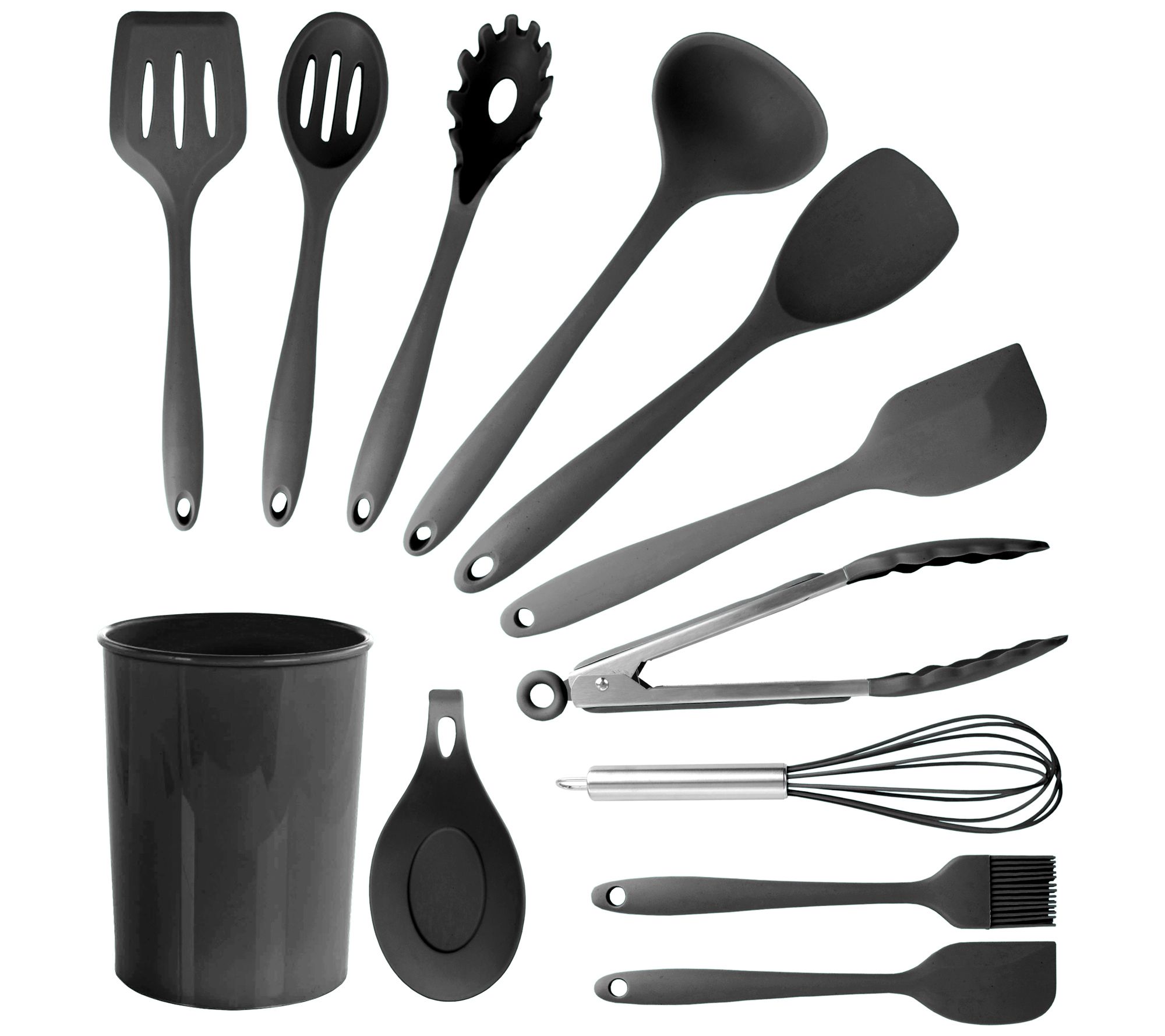 Core Kitchen Ergonomic Silicone Utensil Set 10pcs