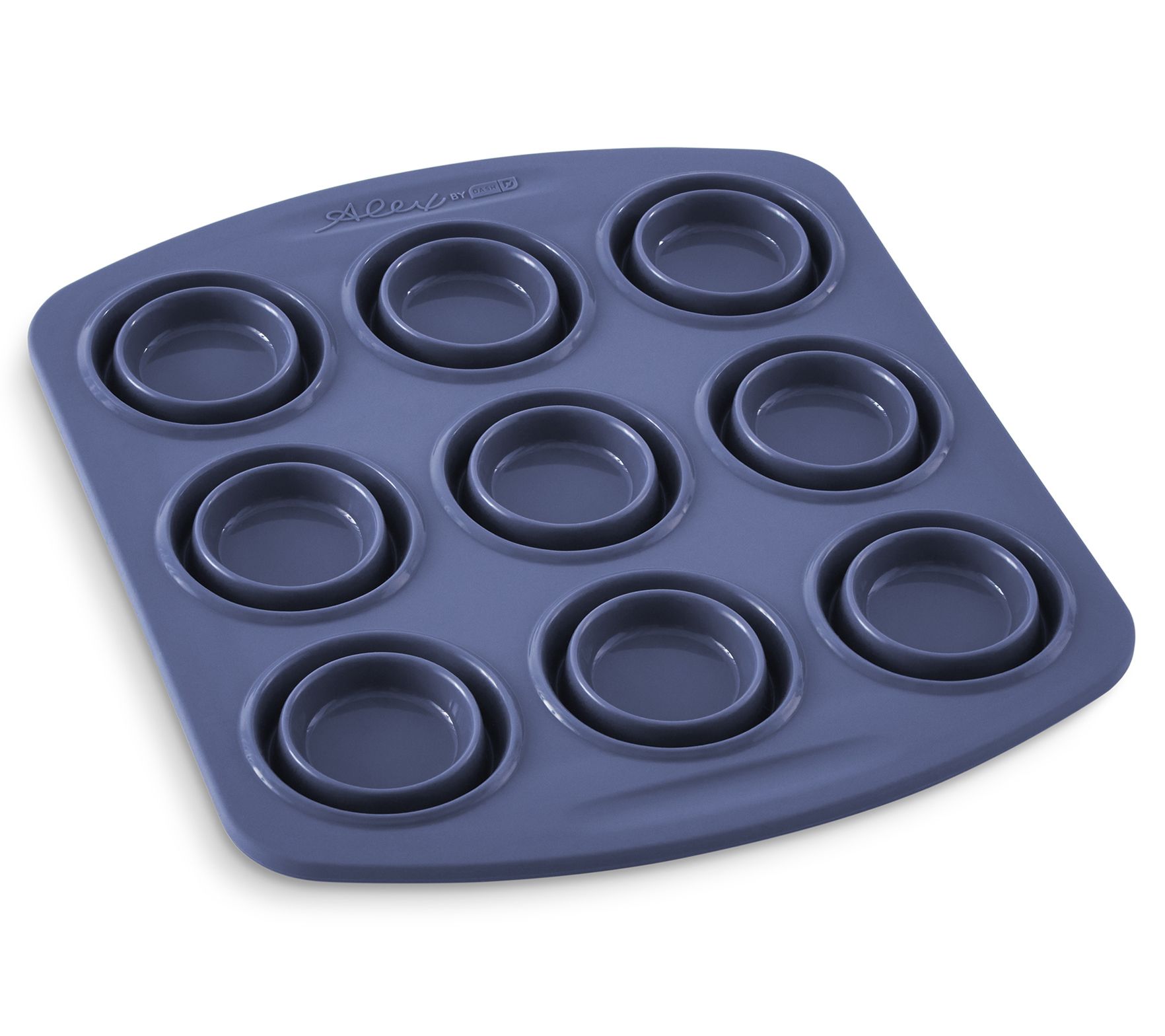 AU 4 Cup Silicone Nonstick Muffin Pan Cupcake Tool Tray Cake Baking Candy Mold 