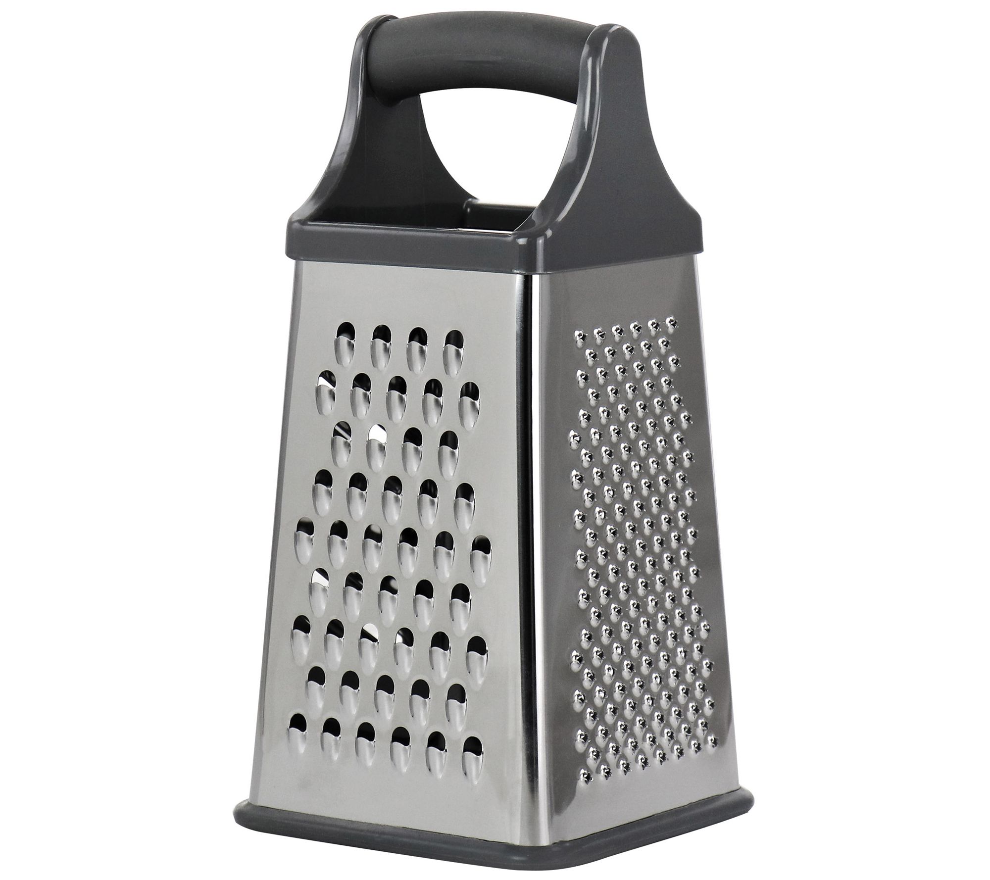 Choice 9 Stainless Steel Extra Coarse Grater with Black Non-Slip