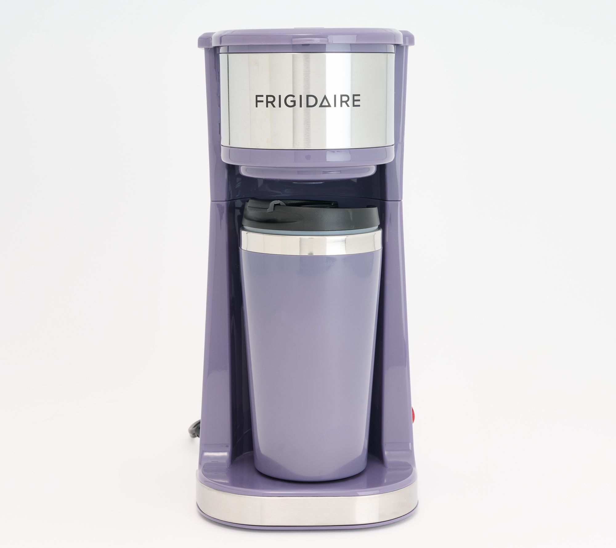 Frigidaire Stainless Steel Single Cup Coffeemaker with Mug ,Lavender