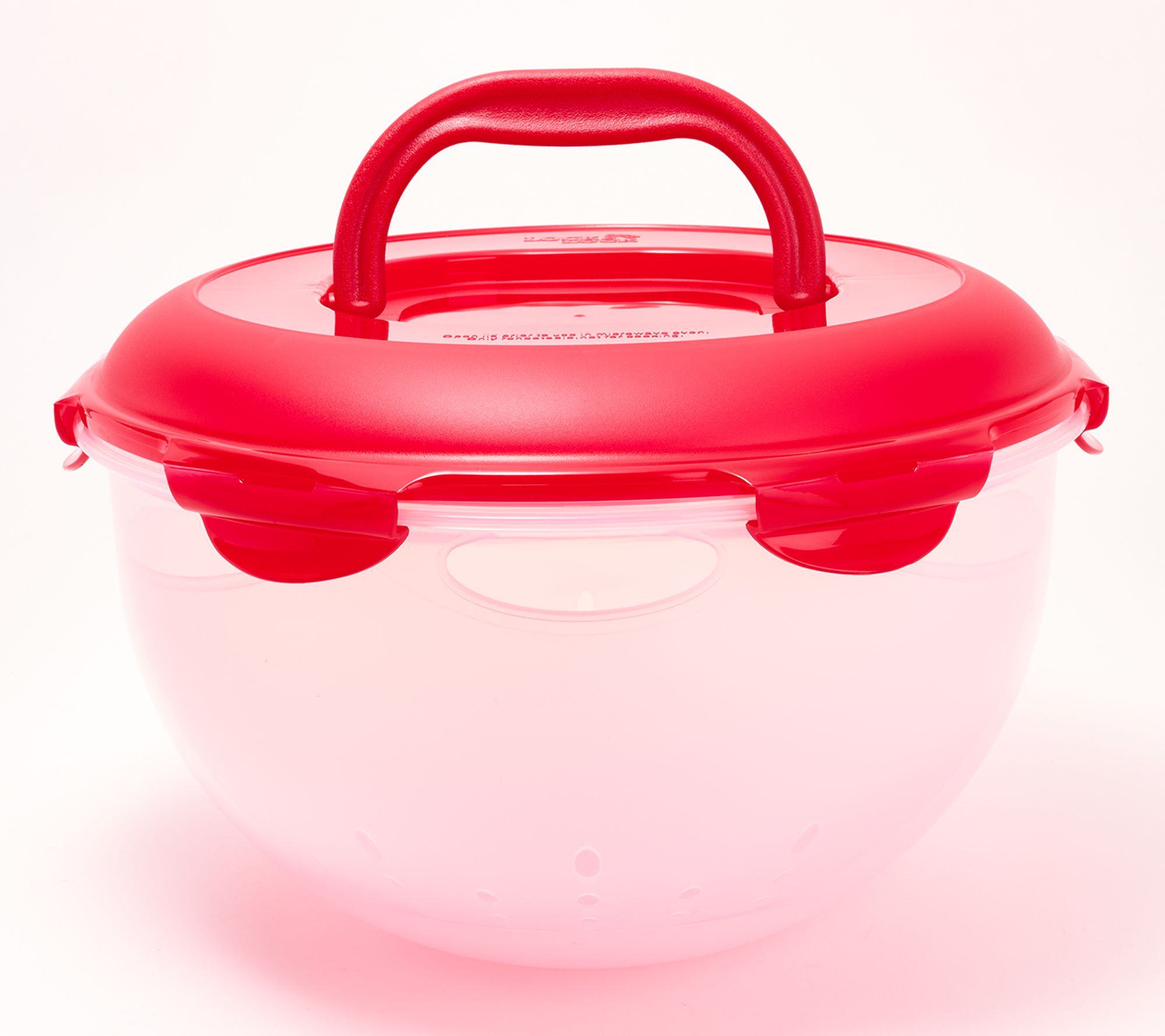 LocknLock 33-Cup XL Bowl w/ Handle Lid & Strainer