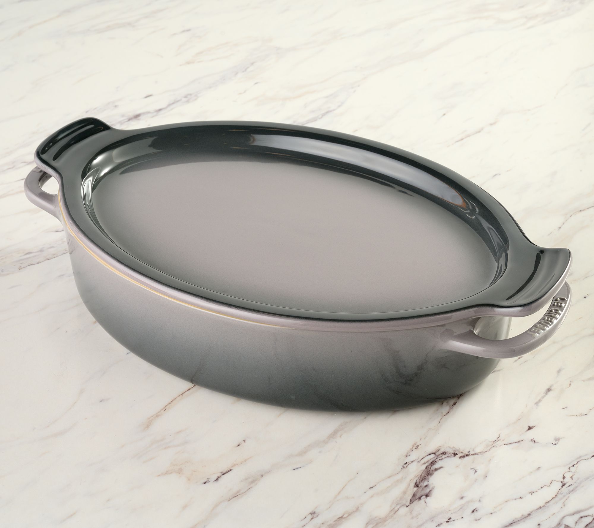 Platter Lid Le Creuset Stoneware Baker Stoneware Oval Dish With