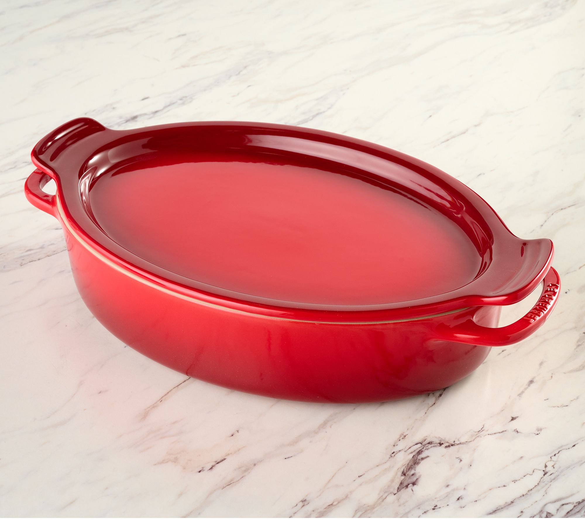 Le Creuset 3.5-L Stoneware Oval Baker w/ Platter Lid