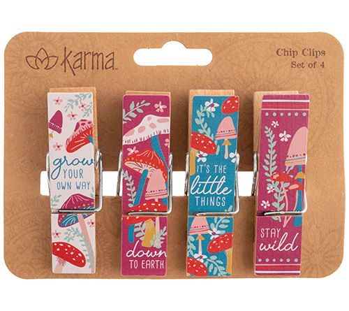 Karma Chip Clips Set of 4