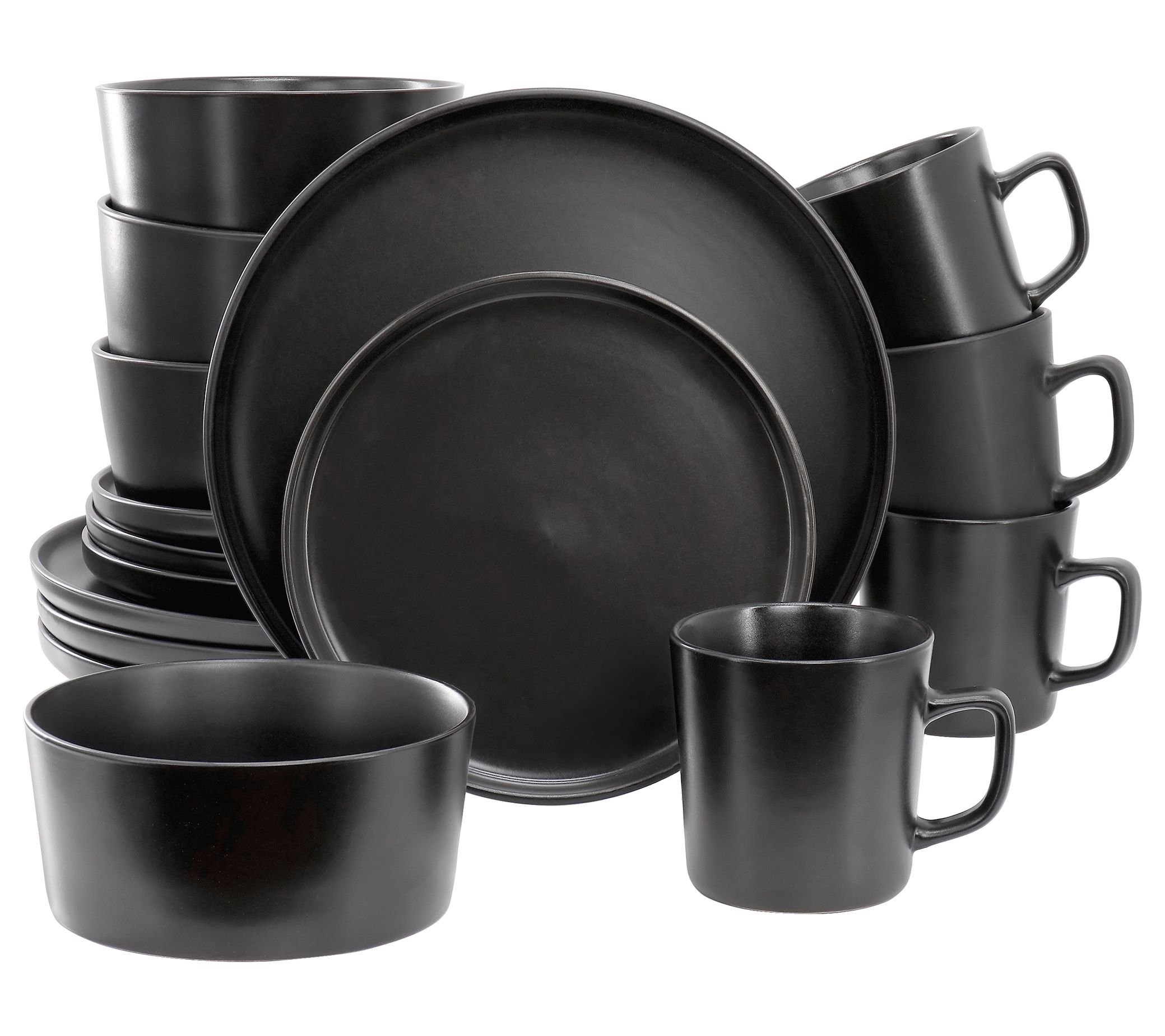 Elama Luxmatte 16 Piece Dinnerware Set