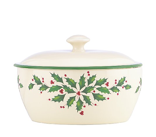 Lenox Holiday Covered Casserole
