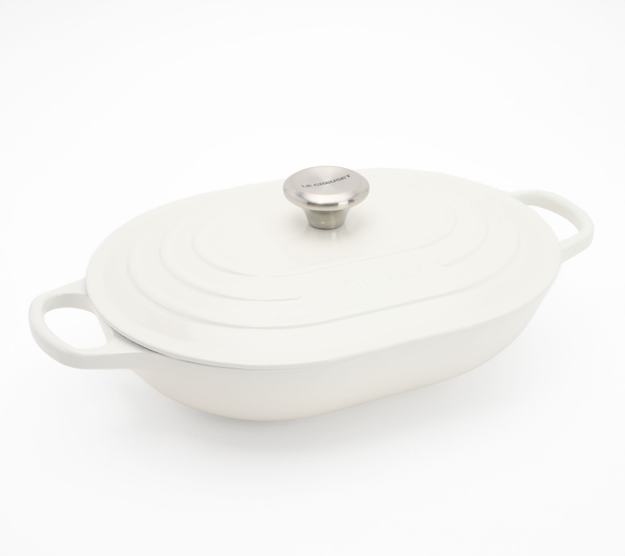 Le Creuset 3.75-qt Signature Cast-Iron Oval Casserole w/Lid