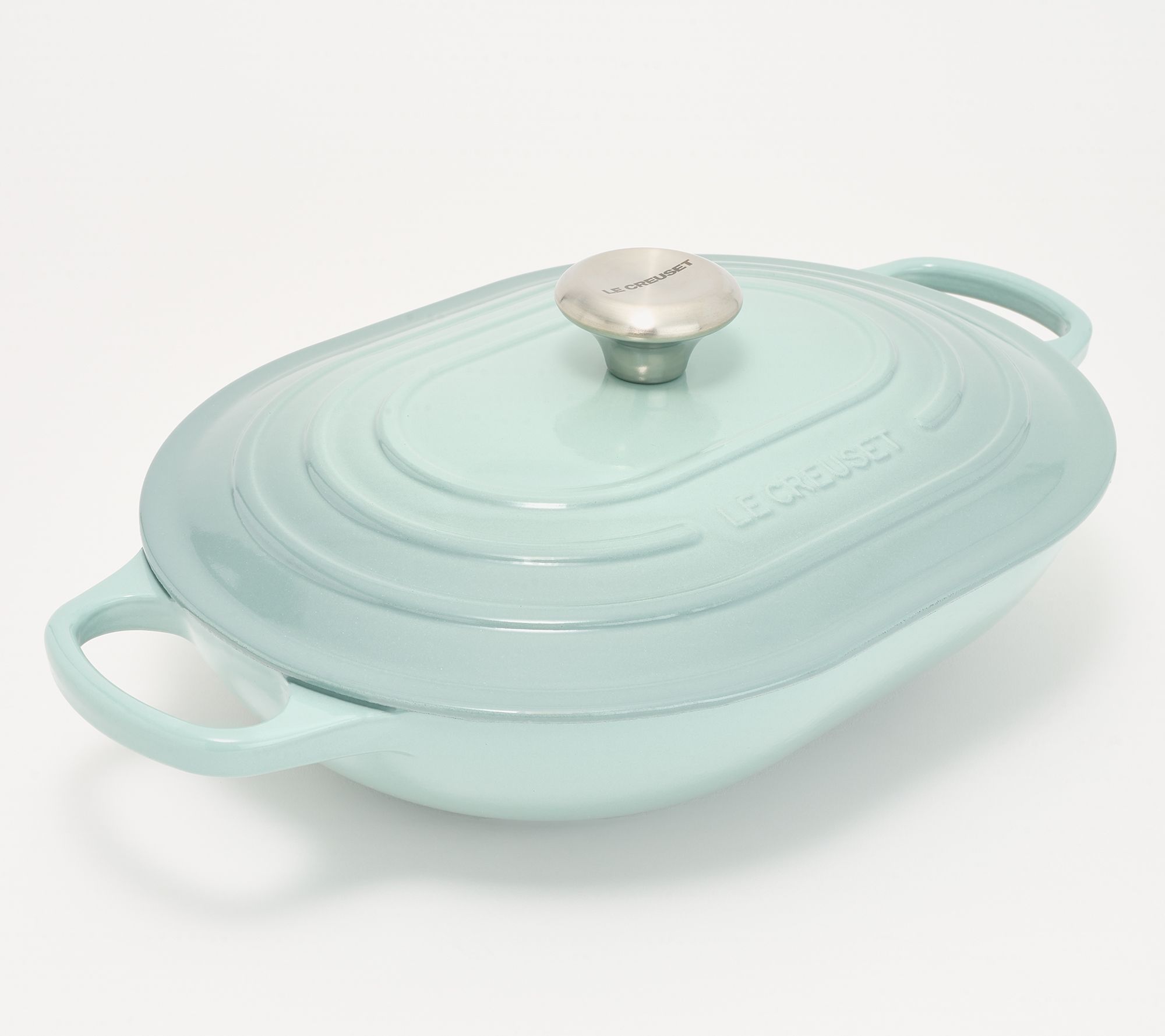 Le Creuset 3.75-qt Signature Cast-Iron Oval Casserole w/Lid
