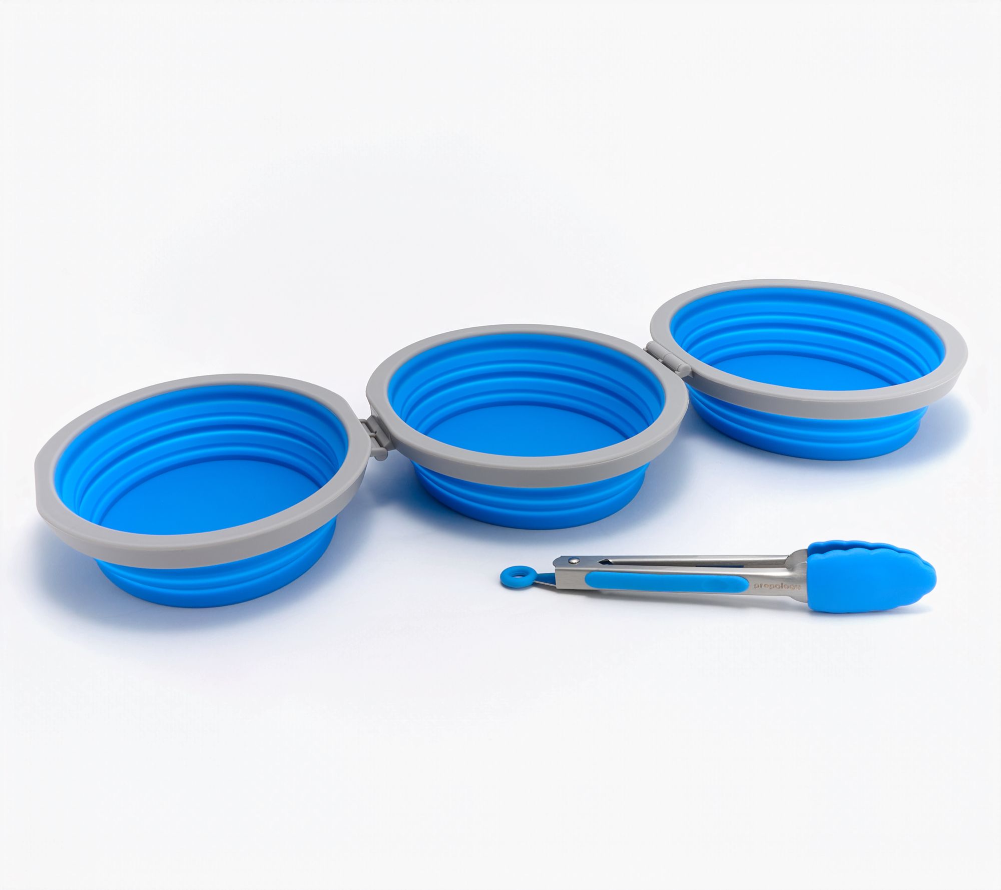 Prepology Silicone Collapsible Breading Station w/ Tong