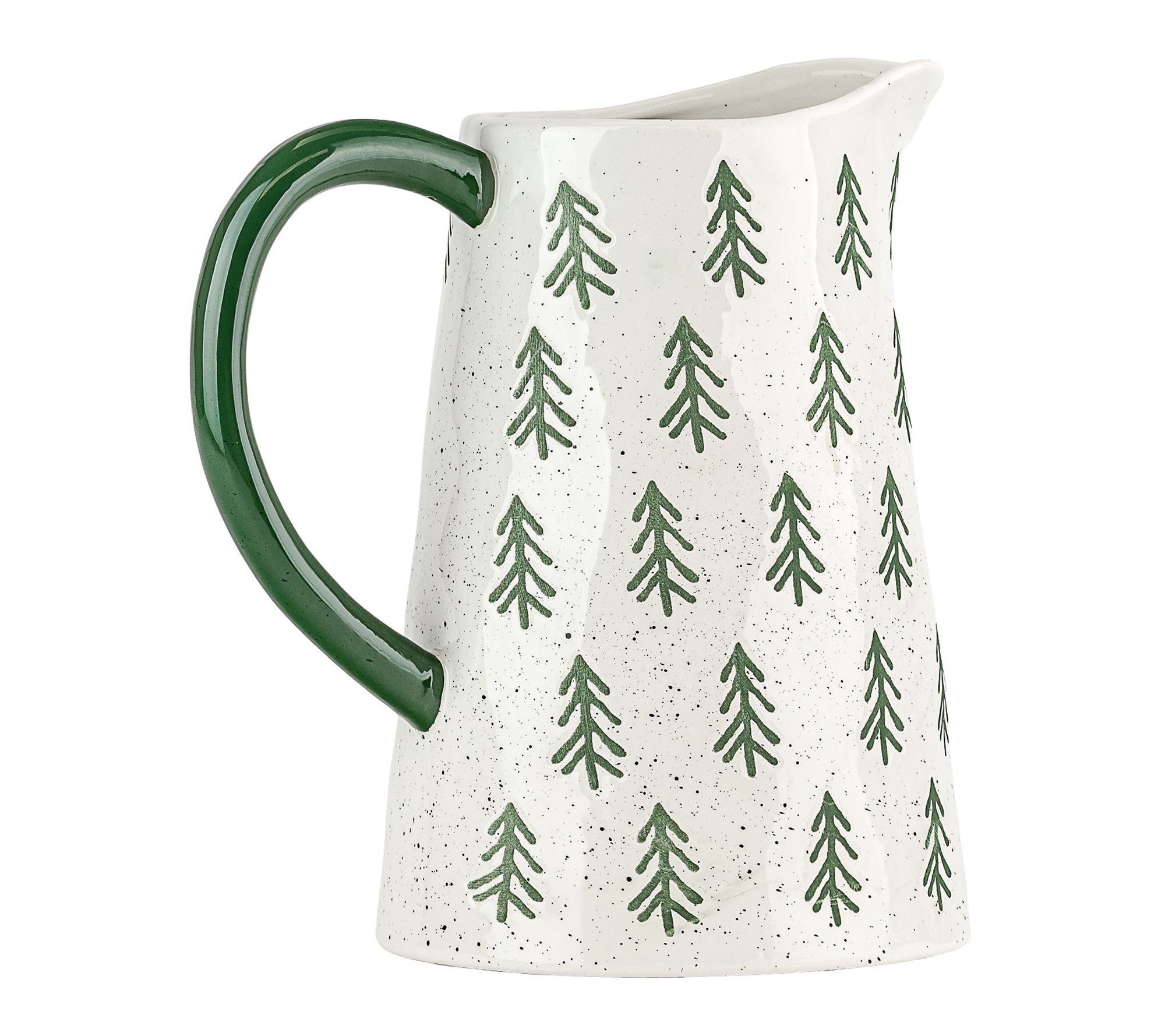 10 Strawberry Street Christmas Tree Milk Pitcher
