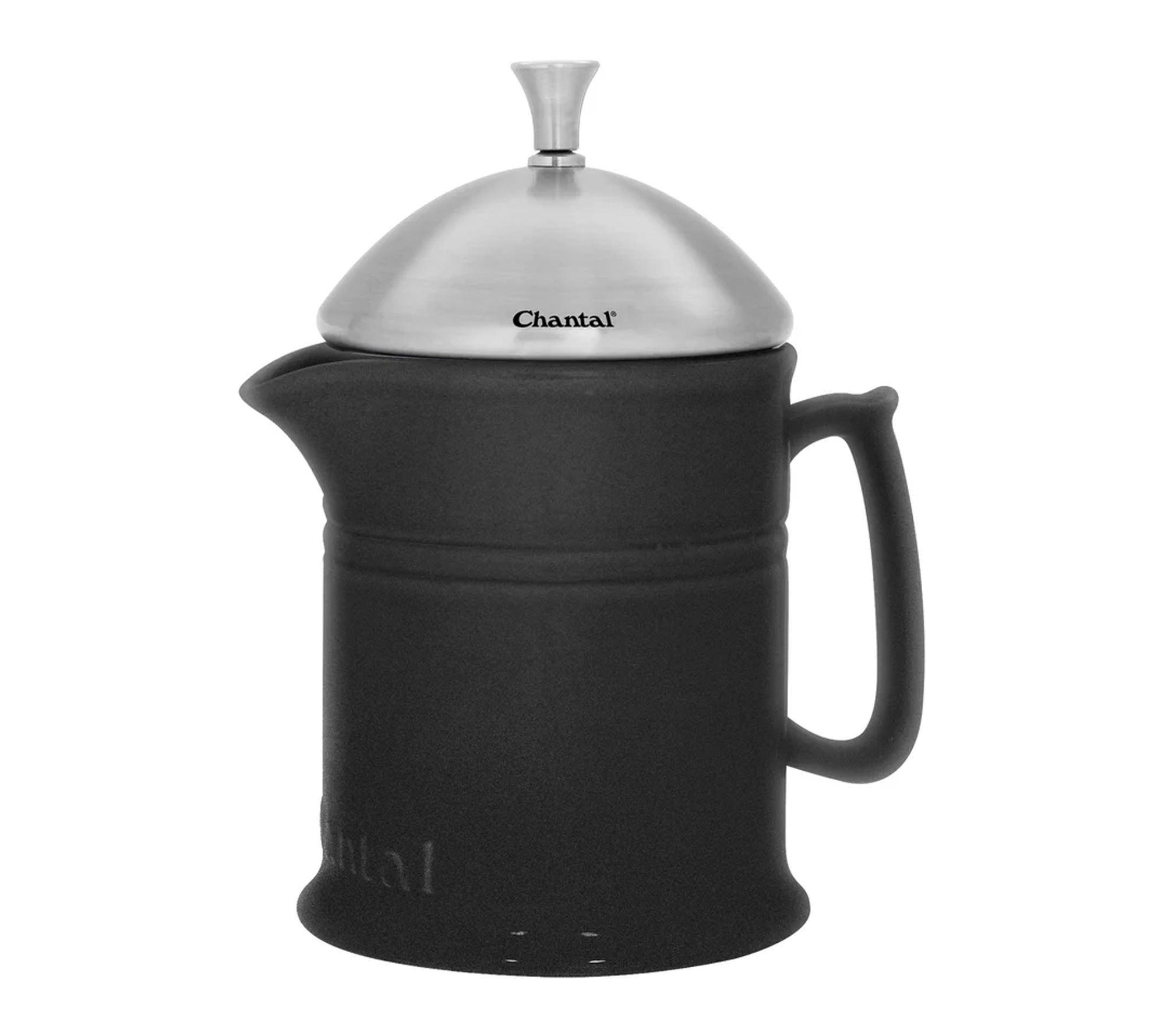 Chantal Ceramic 16 Ounce French Press, Matte Black