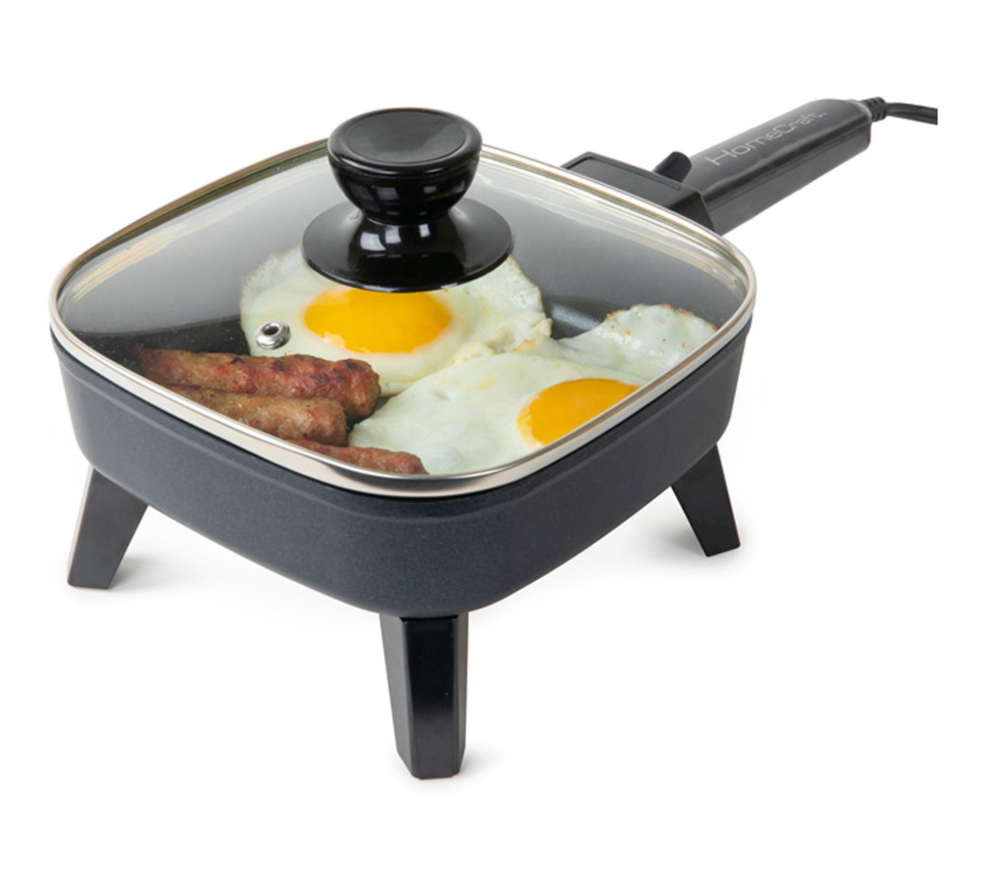HomeCraft 7-in Electric Non-Stick Skillet
