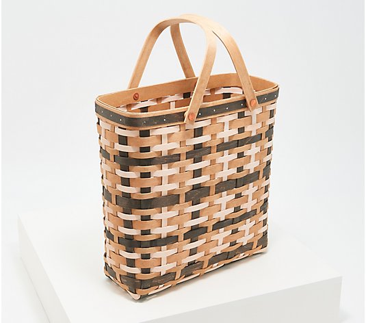 Longaberger for Isaac Mizrahi Live! Woven Grocery Tote
