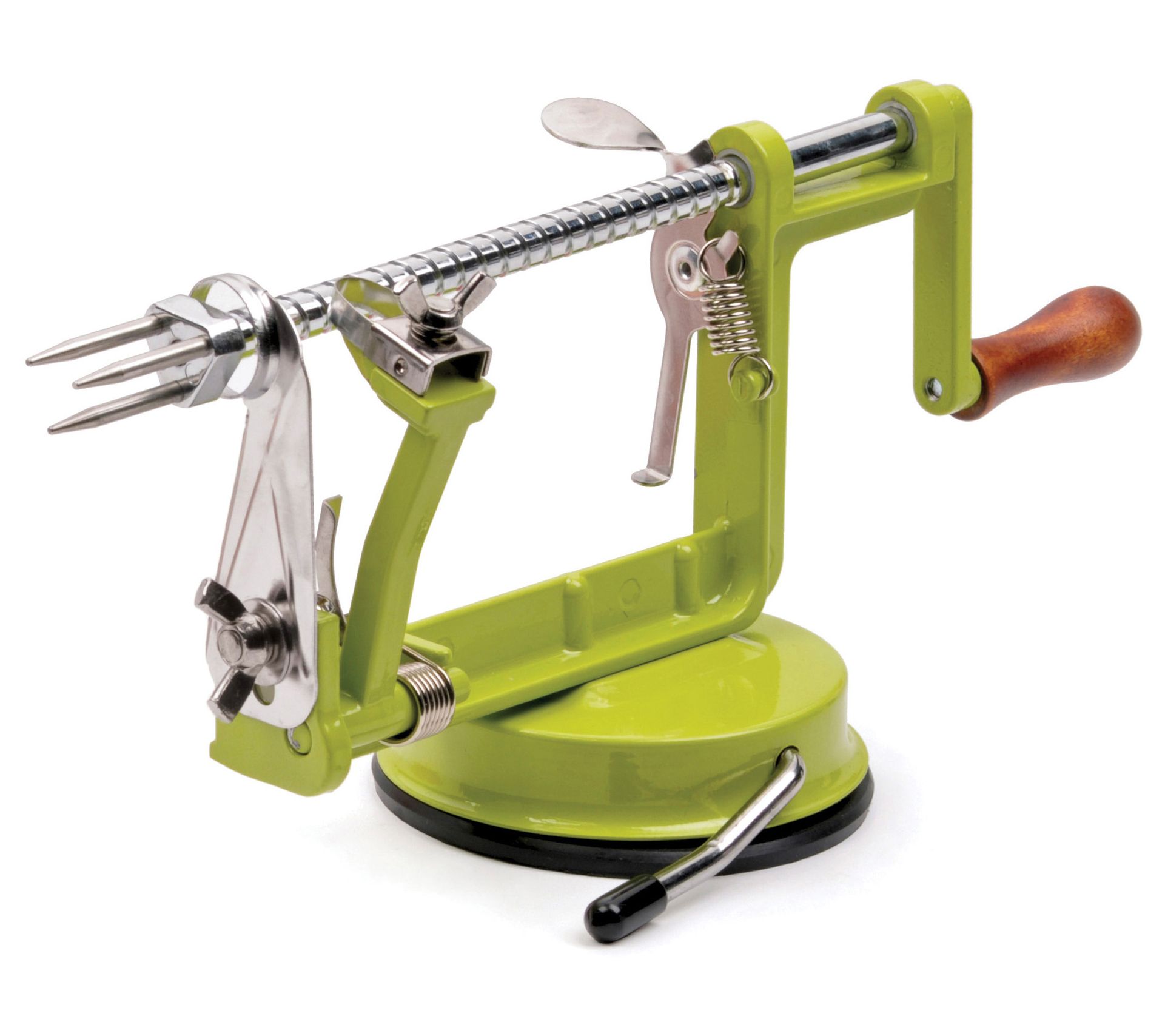 Choice Cast-Aluminum Apple Slicer / Peeler / Corer with Stainless Steel  Blade