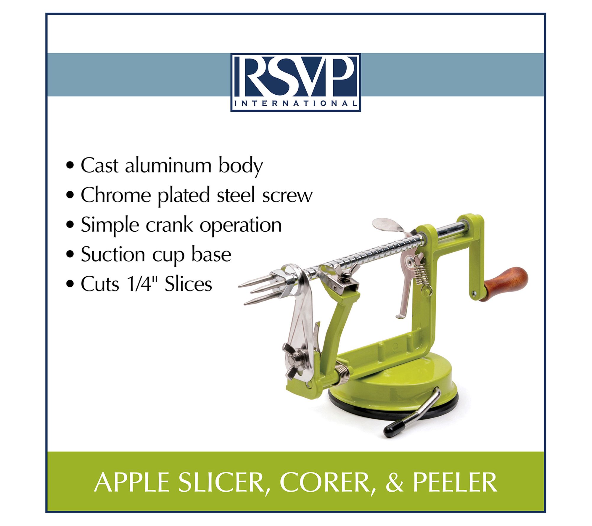 Rsvp Apple Slicer-Corer-Peeler