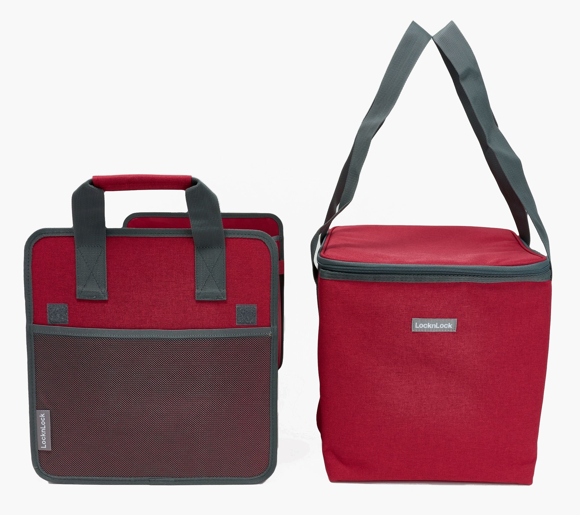 LocknLock Trunk Organizer with Insulated Grocery Tote