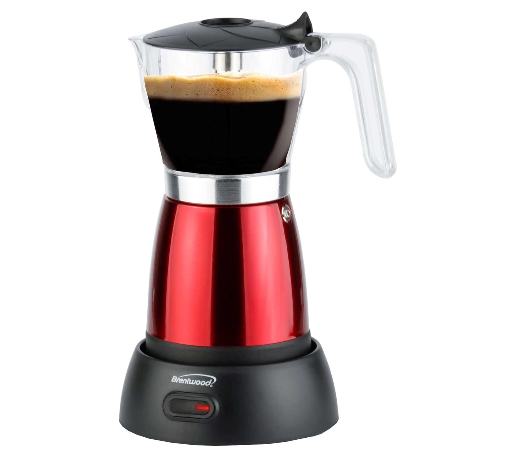 Brentwood 6-Cup Electric Moka Pot Espresso Machine