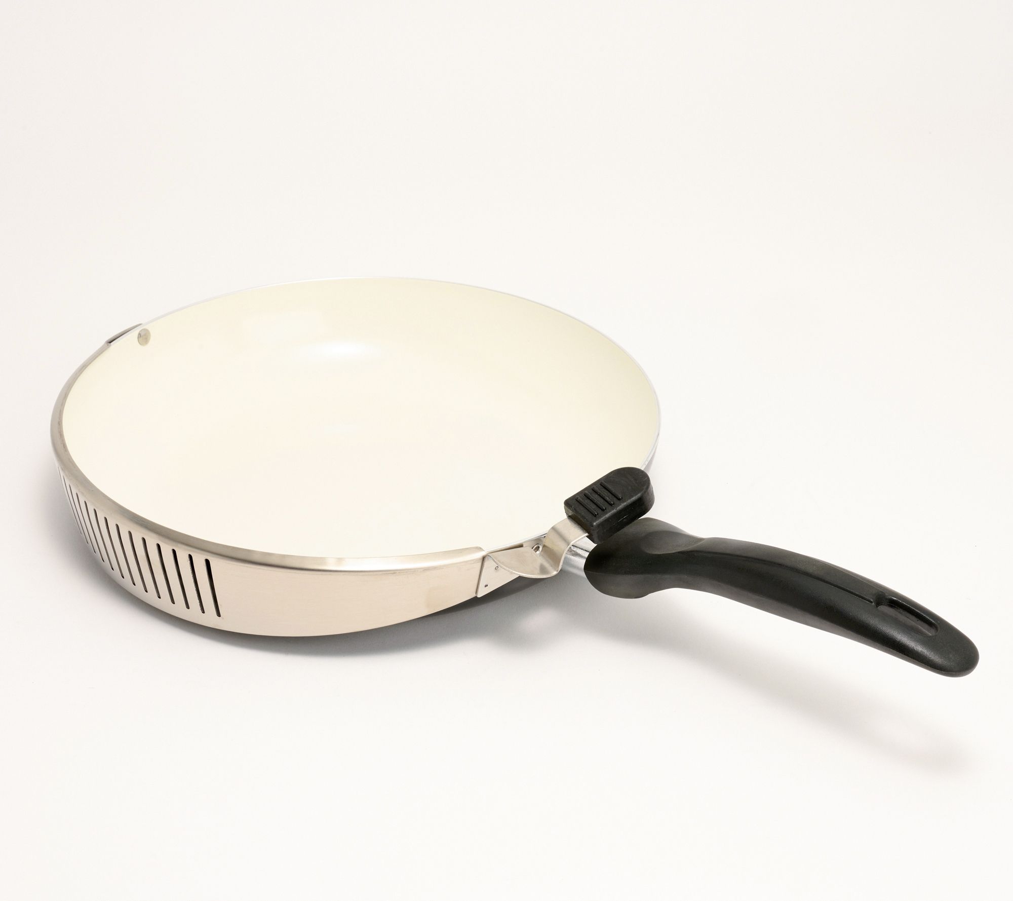 Handy Pan 10" Ceramic Nonstick Straining Skillet