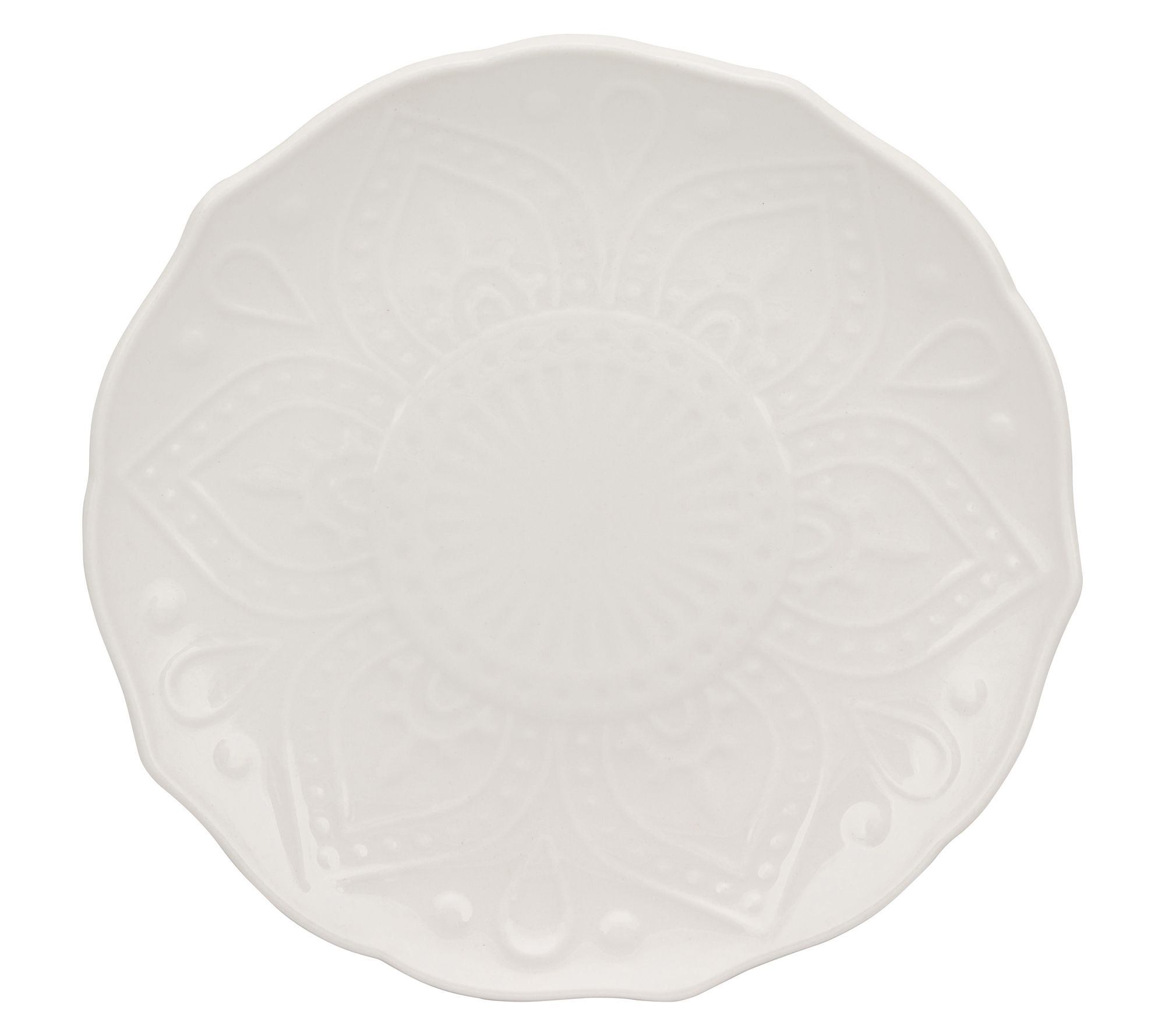 10 Strawberry Street Dahlia Bread & Butter Plate