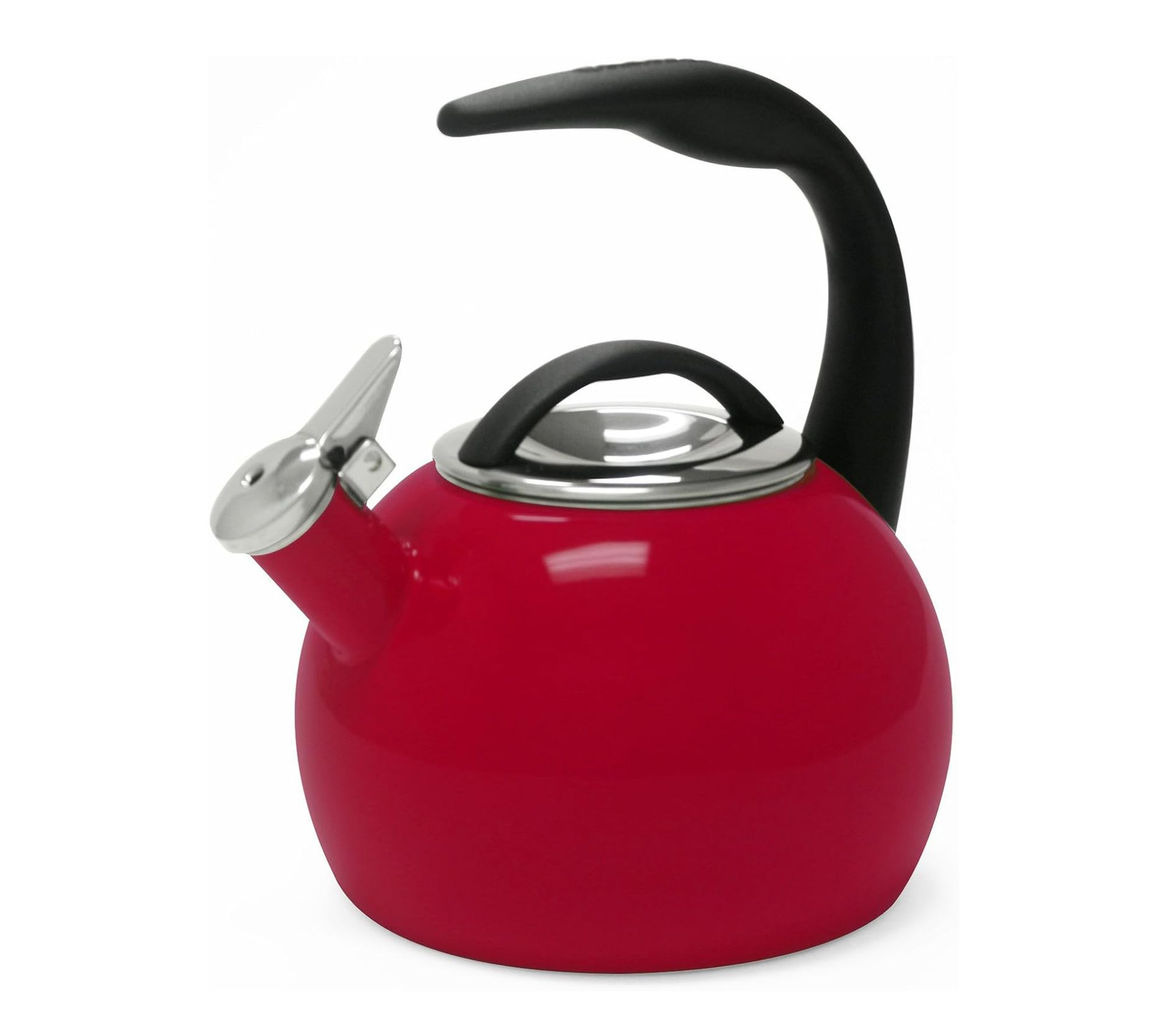 Chantal 2 qt. Enamel-on-Steel Anniversary Teakettle
