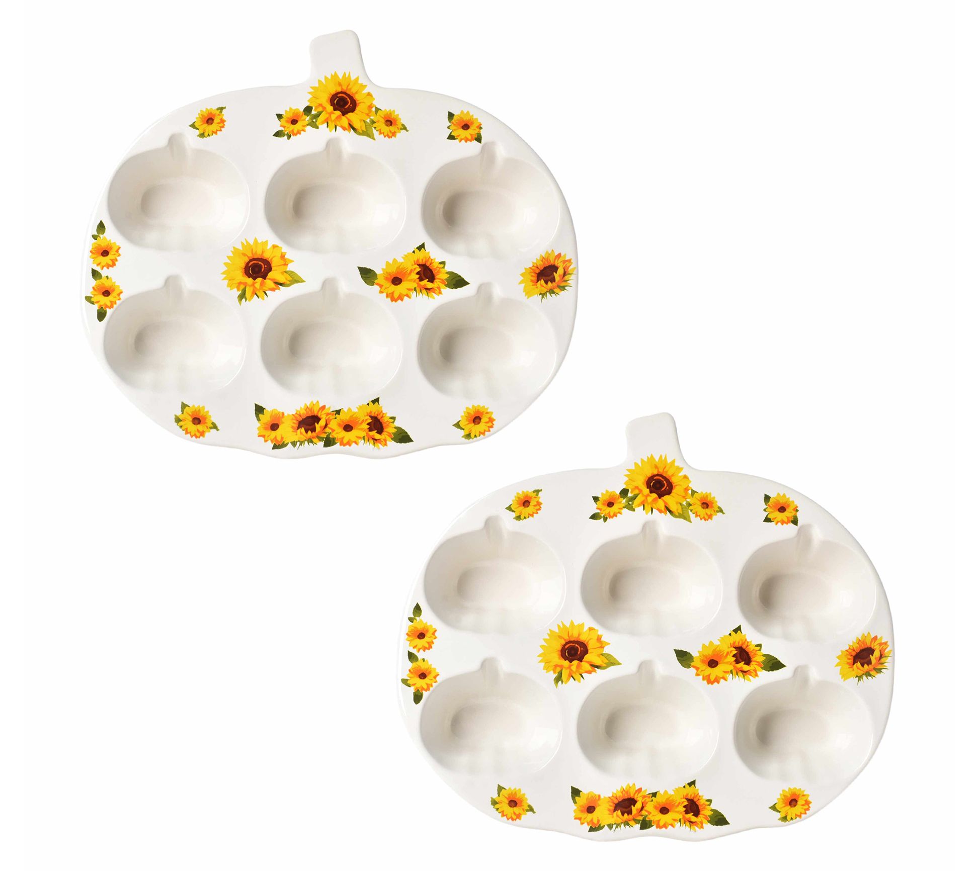 "As Is" Temp-tations Nostalgic Set of 2 Pumpkin Muffin Pans