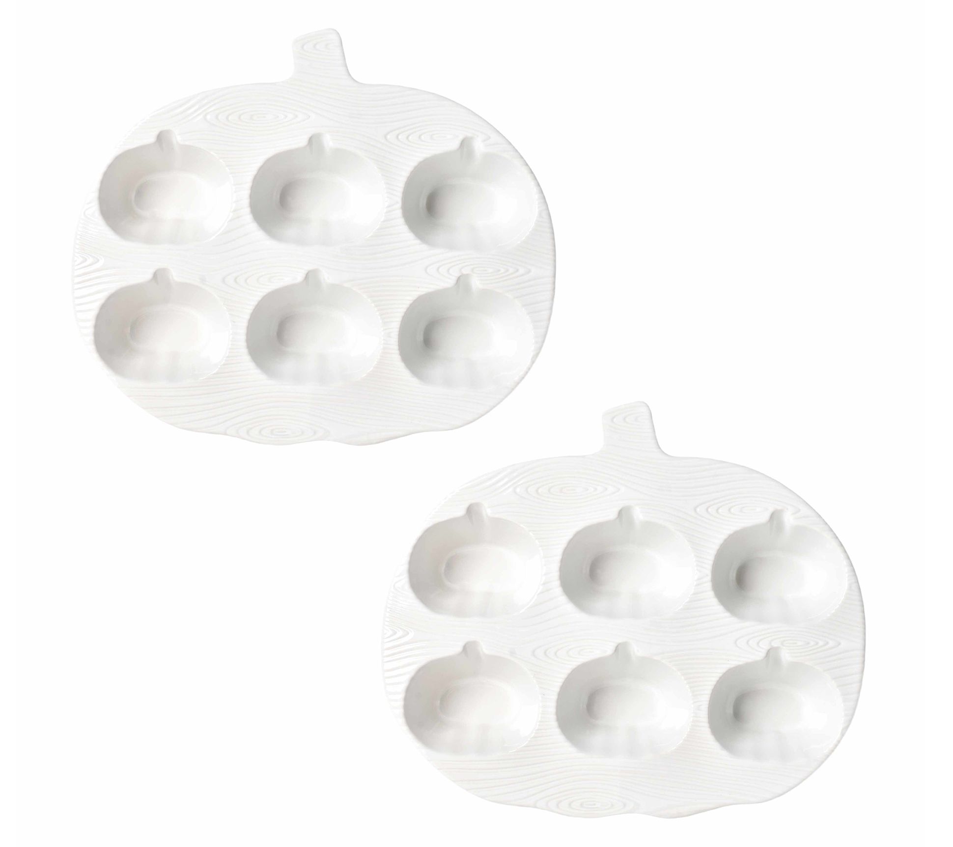 "As Is" Temp-tations Nostalgic Set of 2 Pumpkin Muffin Pans