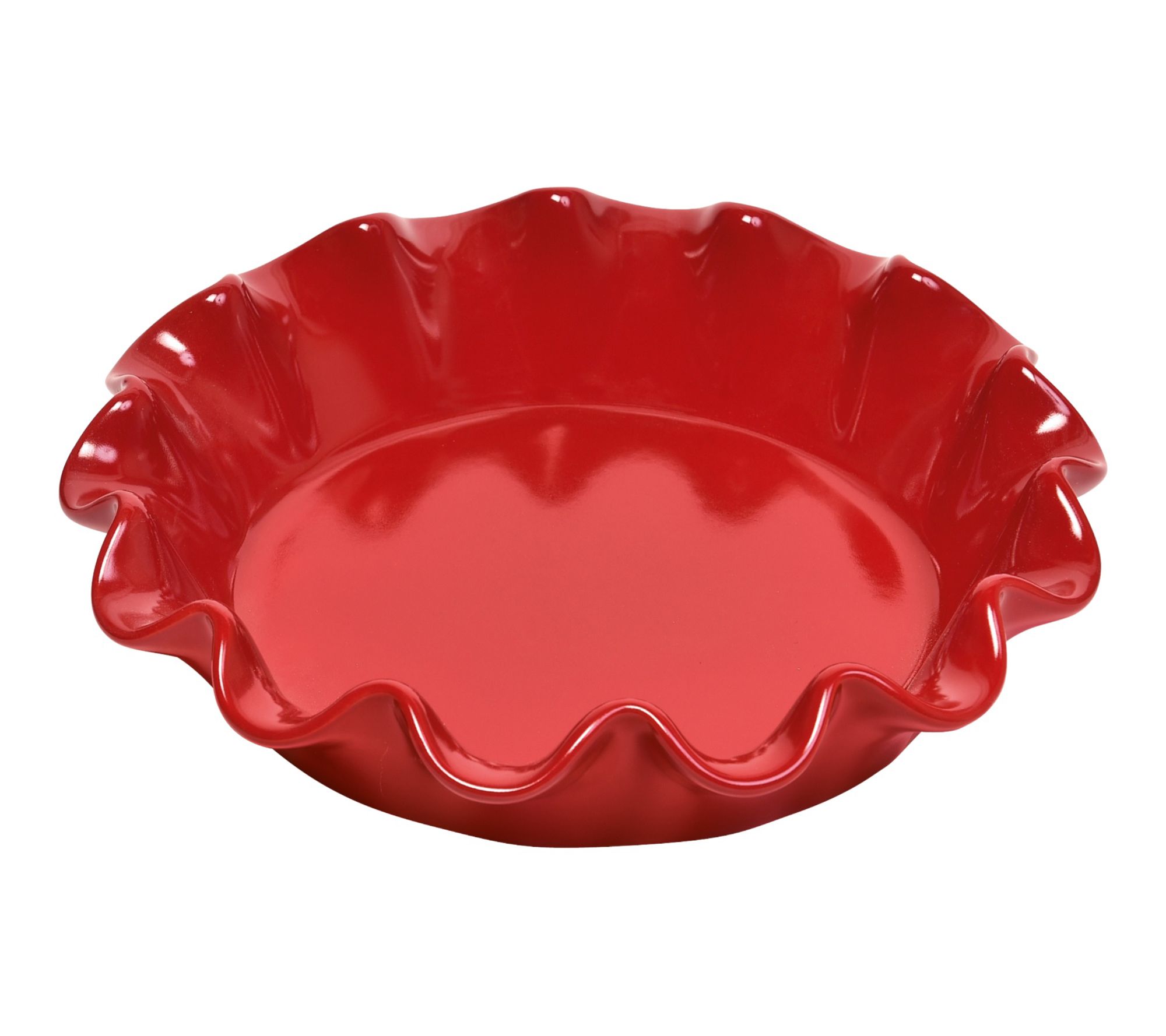 Emile Henry, USA Deep Ruffled Pie Dish