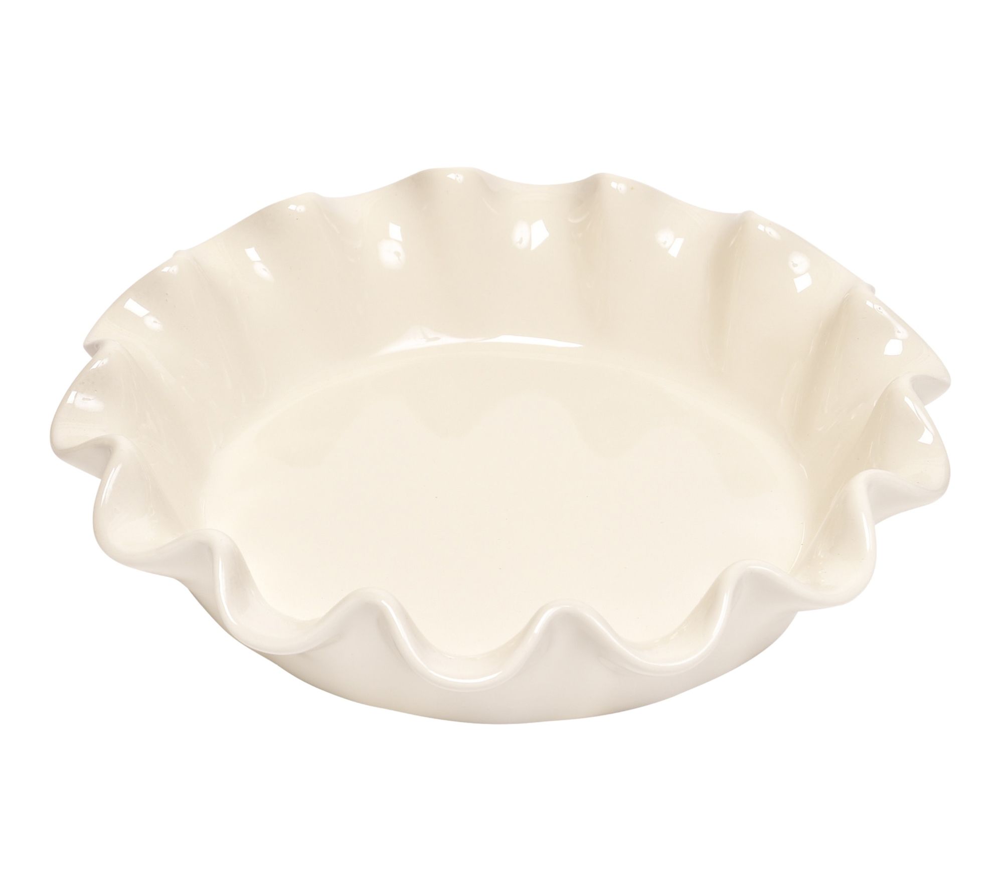 Emile Henry, USA Deep Ruffled Pie Dish