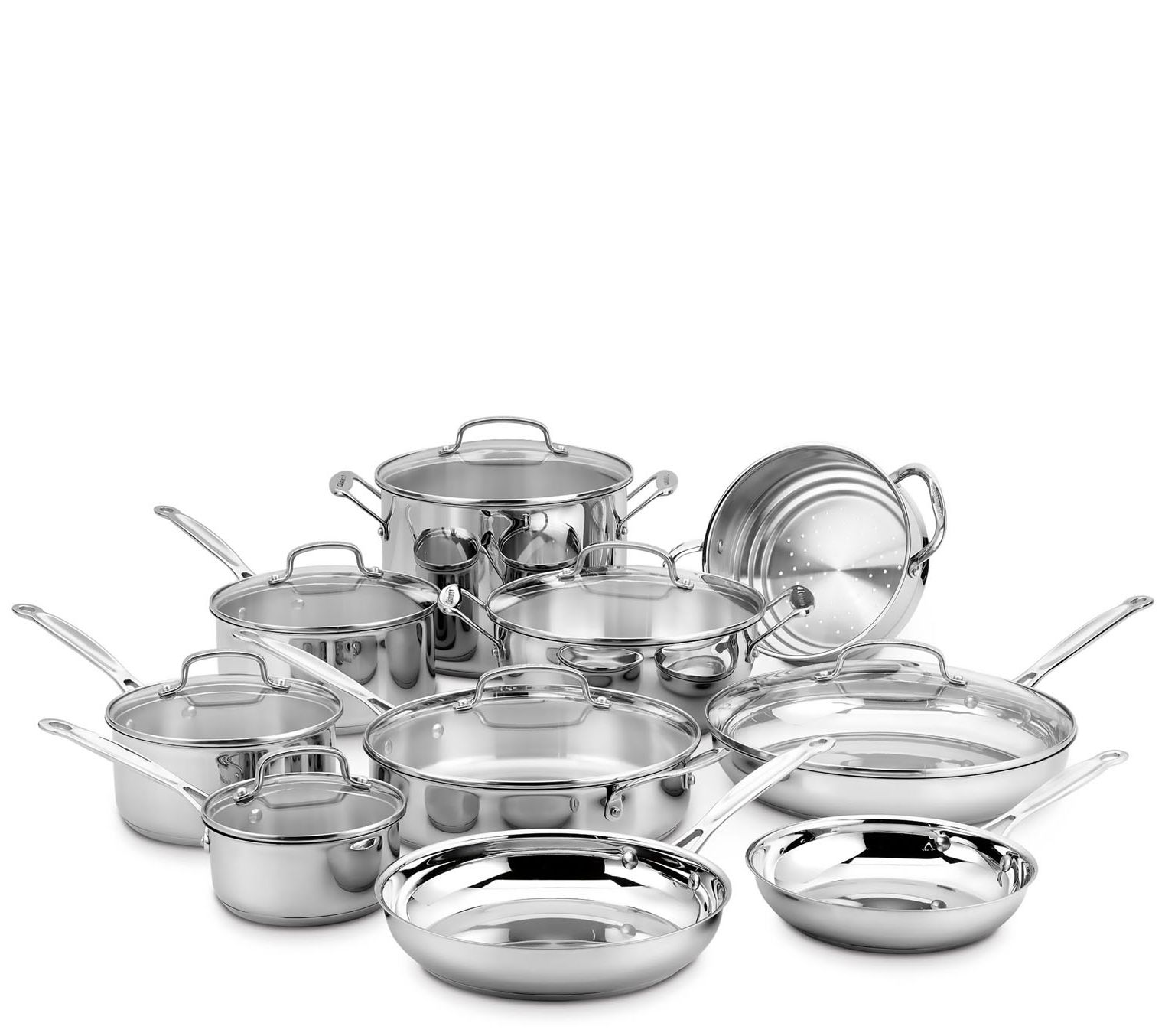 17pc Stainless Steel Cookware Set KT172 