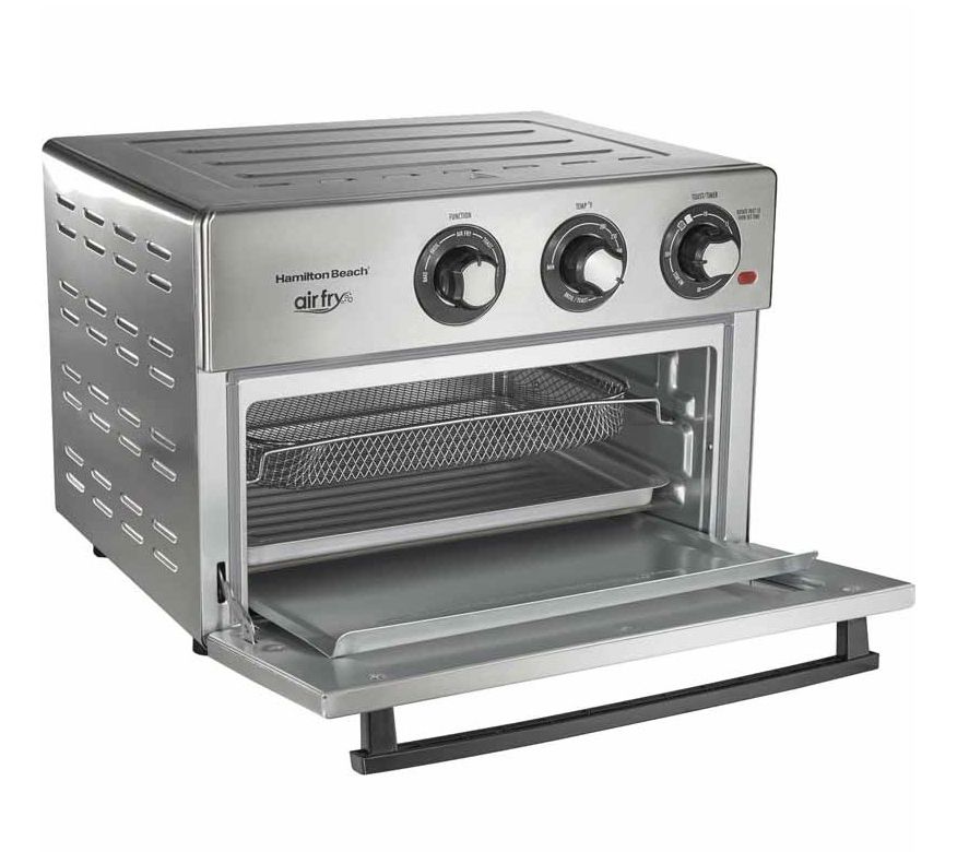 Hamilton Beach Air Fryer Toaster Oven w/ Quantum Air Fry Technology