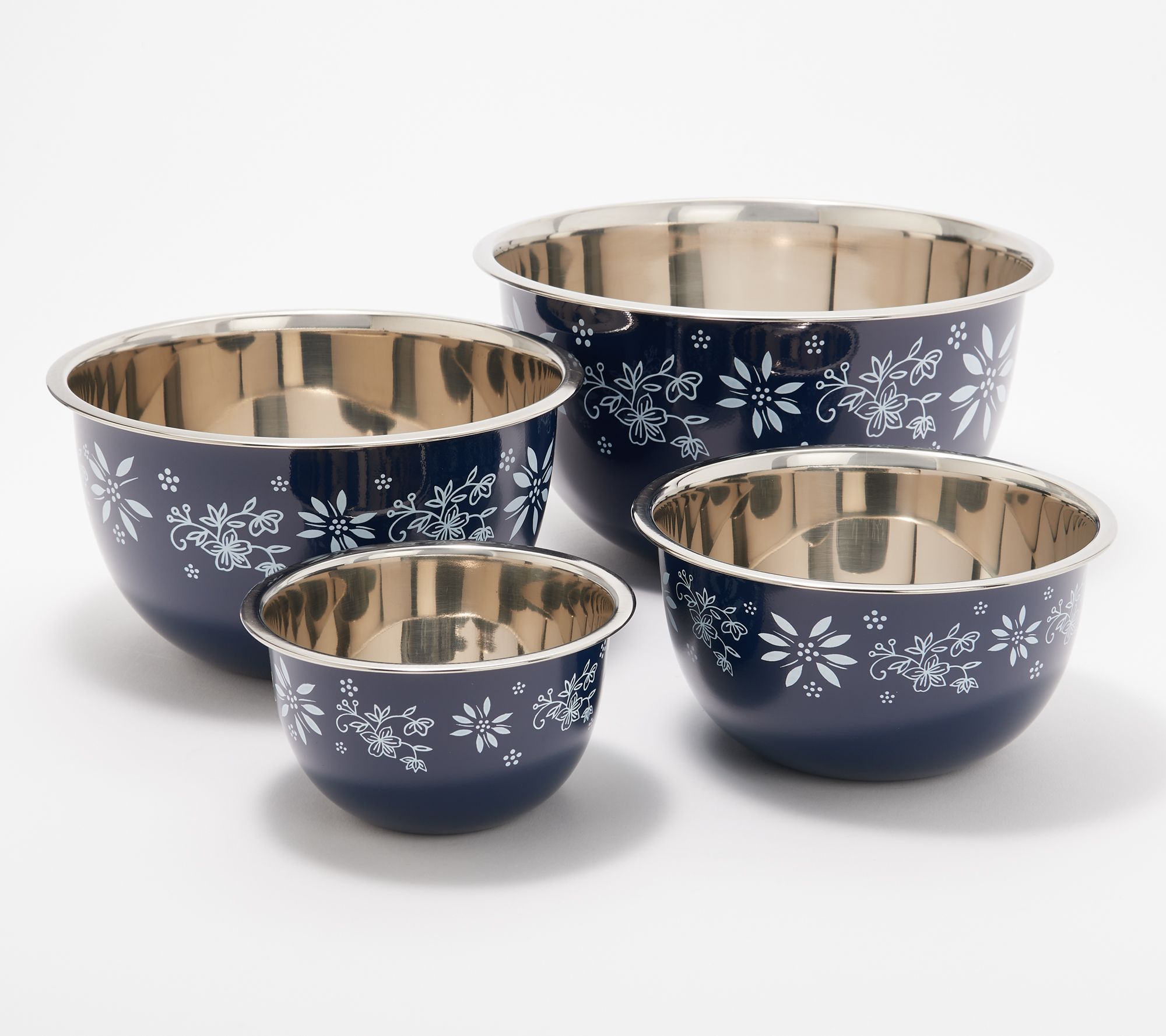 KitchenAid Set of 3 Non-Slip Mixing Bowls on QVC 
