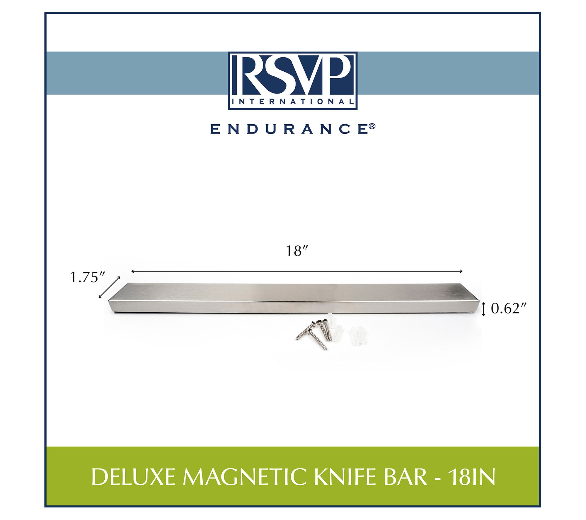 Rsvp Deluxe 18 Magnetic Knife Bar