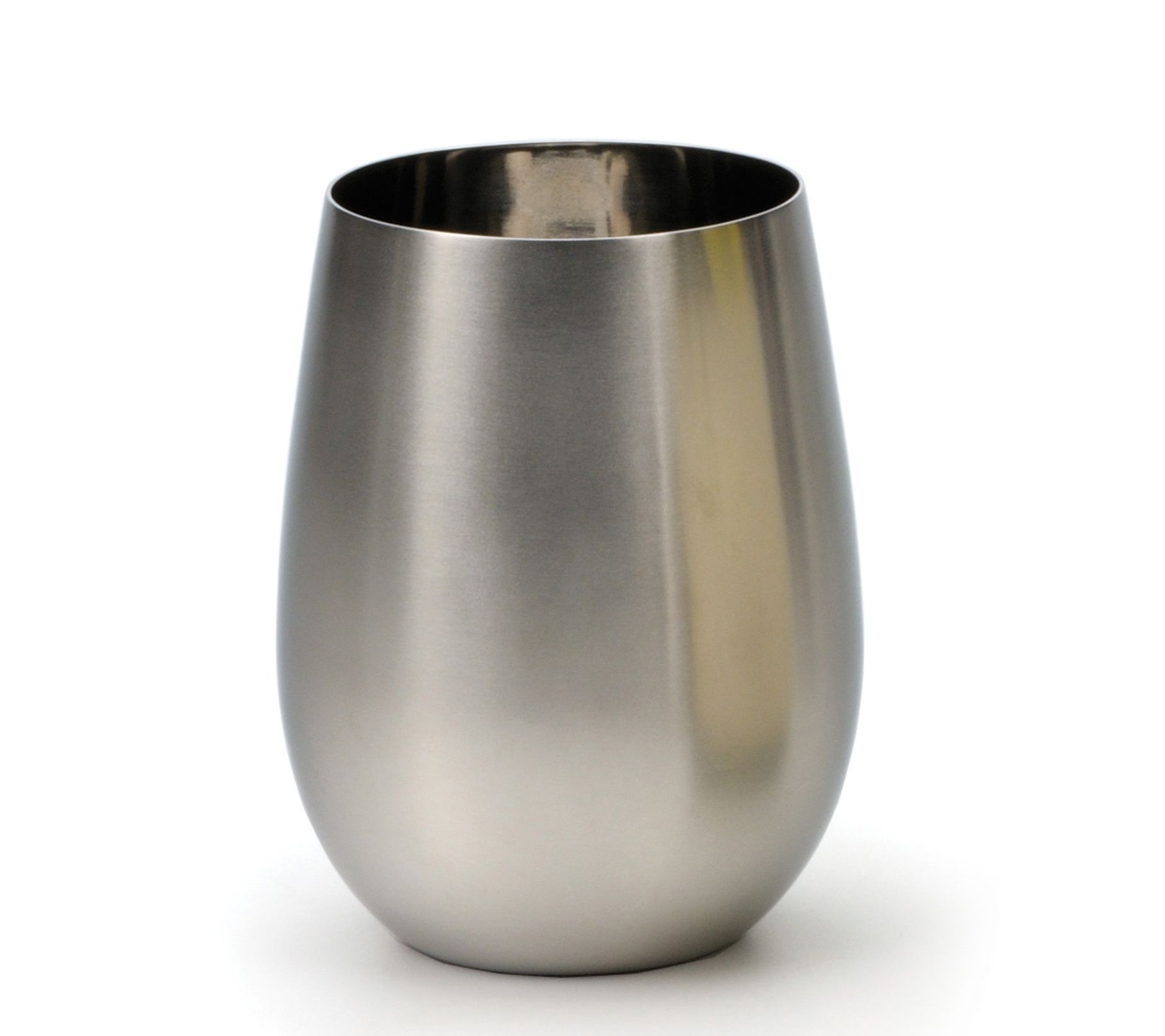 RSVP 18-oz Stainless Steel Stemless Wine Glass