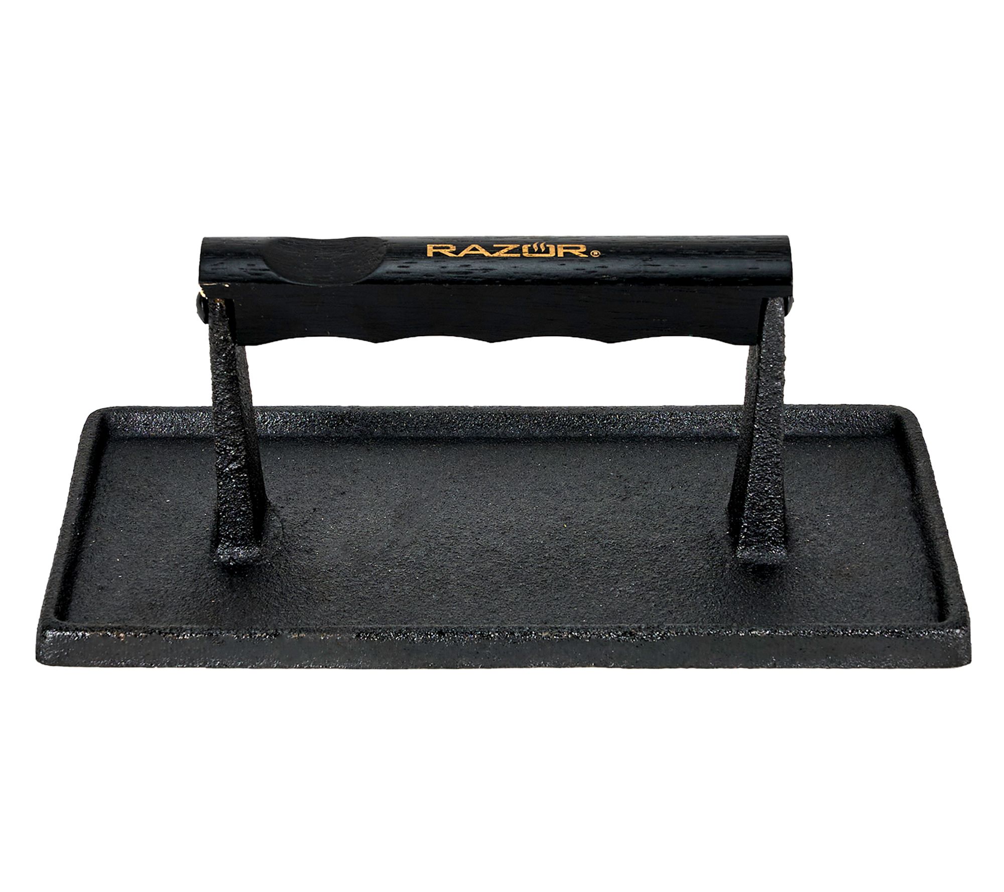 Razor Rectangle Cast Iron Meat Press