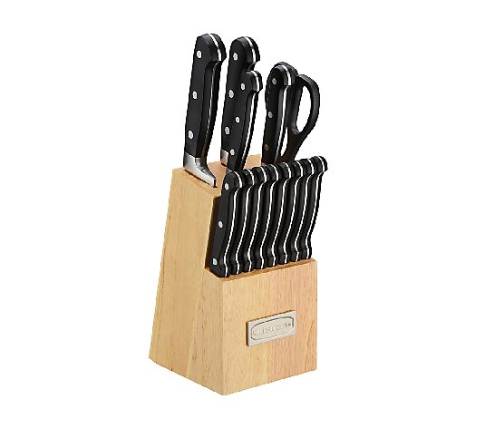 Cuisinart 14-pc Knife Set with 8" Slicing Knife & Block
